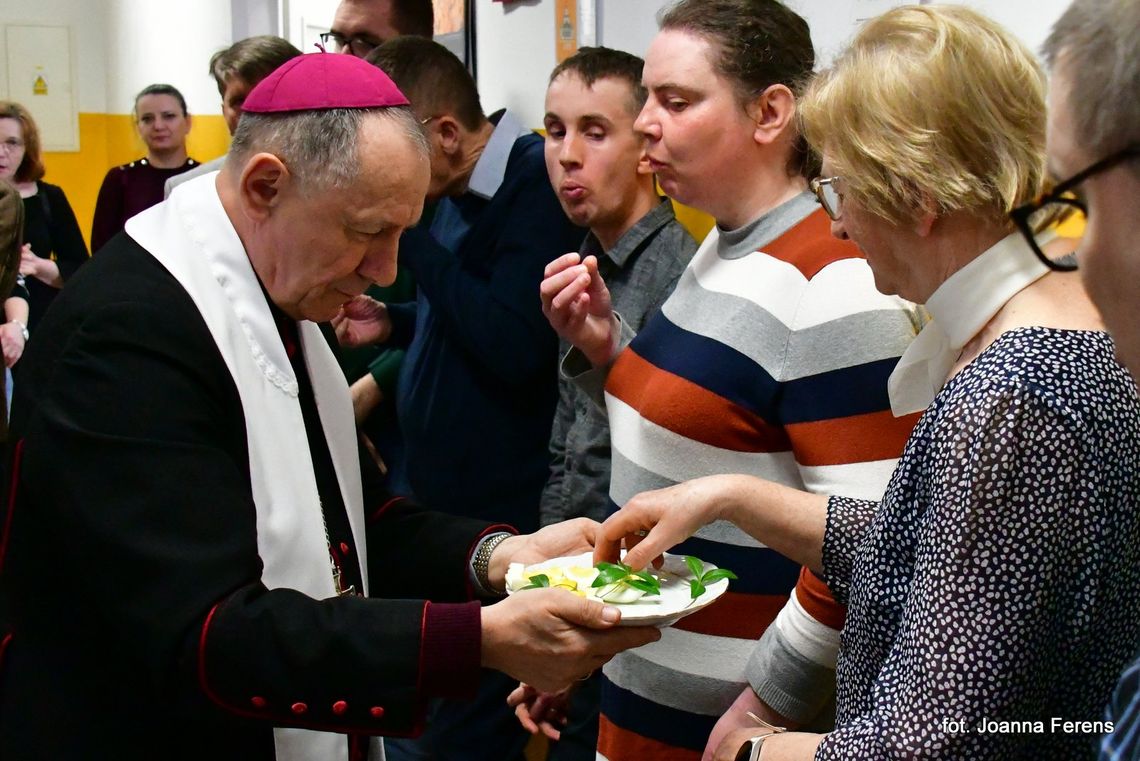 Biszcza. Świąteczne spotkanie w Warsztatach Terapii Zajęciowej