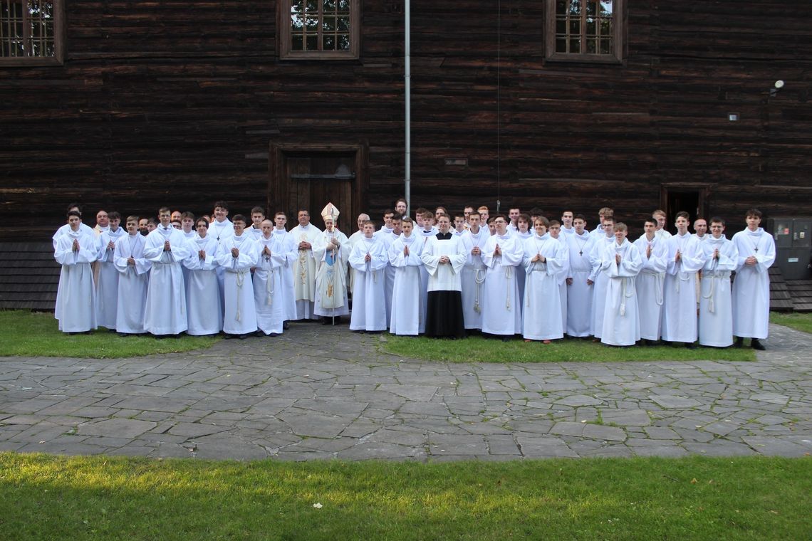 Błogosławieństwo nowych ceremoniarzy