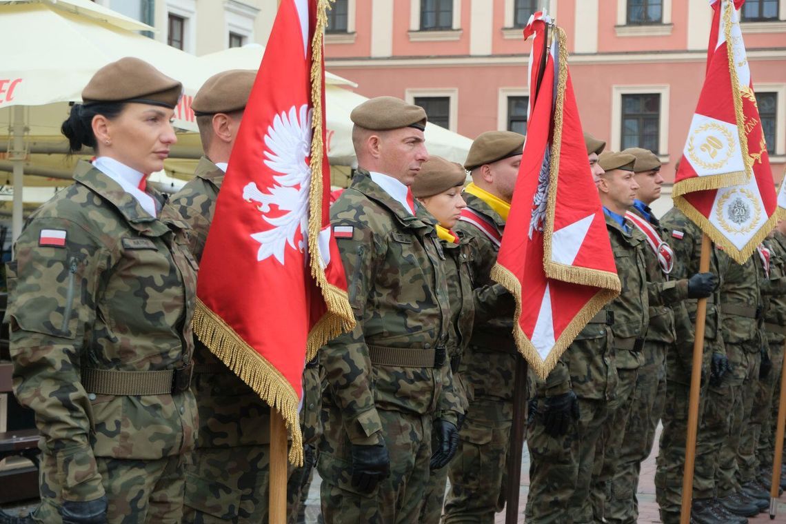 Centralne obchody Święta Wojsk Obrony Terytorialnej w Zamościu