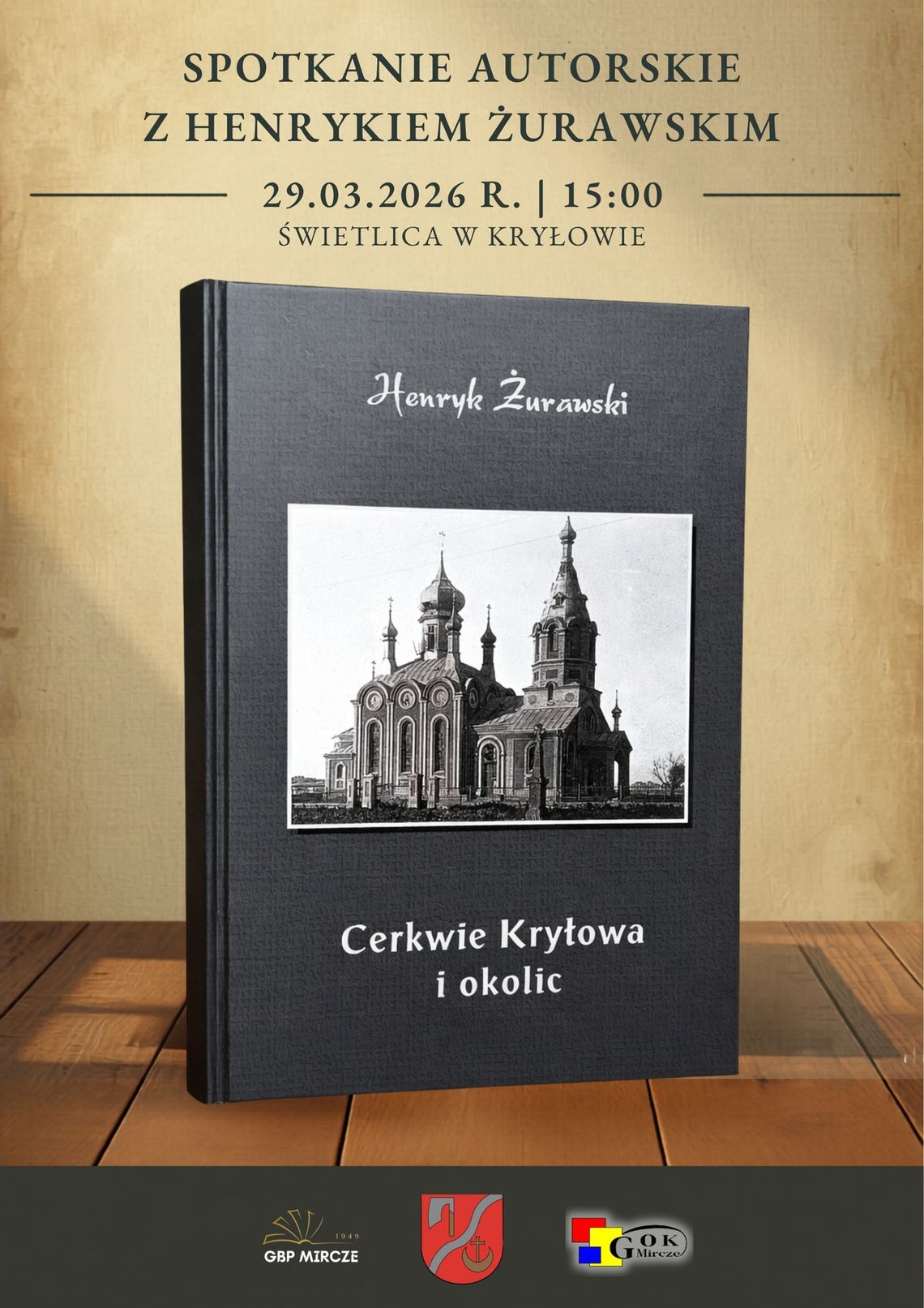 "Cerkwie Kryłowa i okolic” – spotkanie autorskie