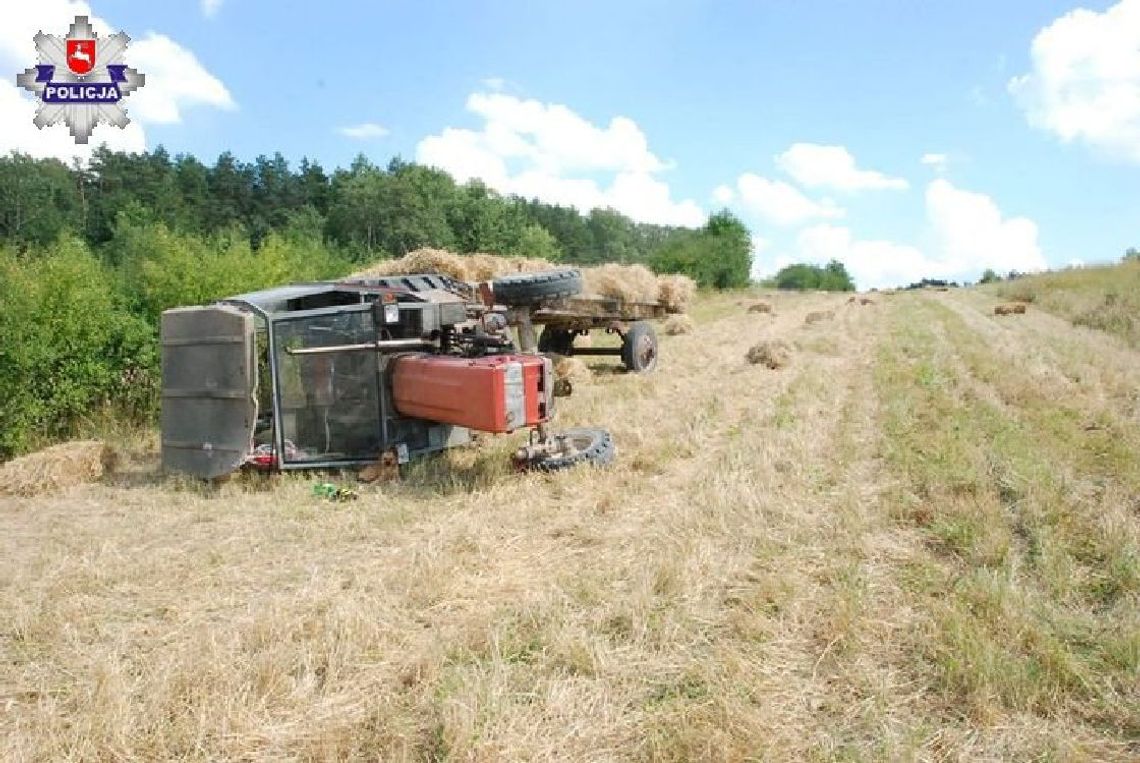 Ciągnik przygniótł chłopca 