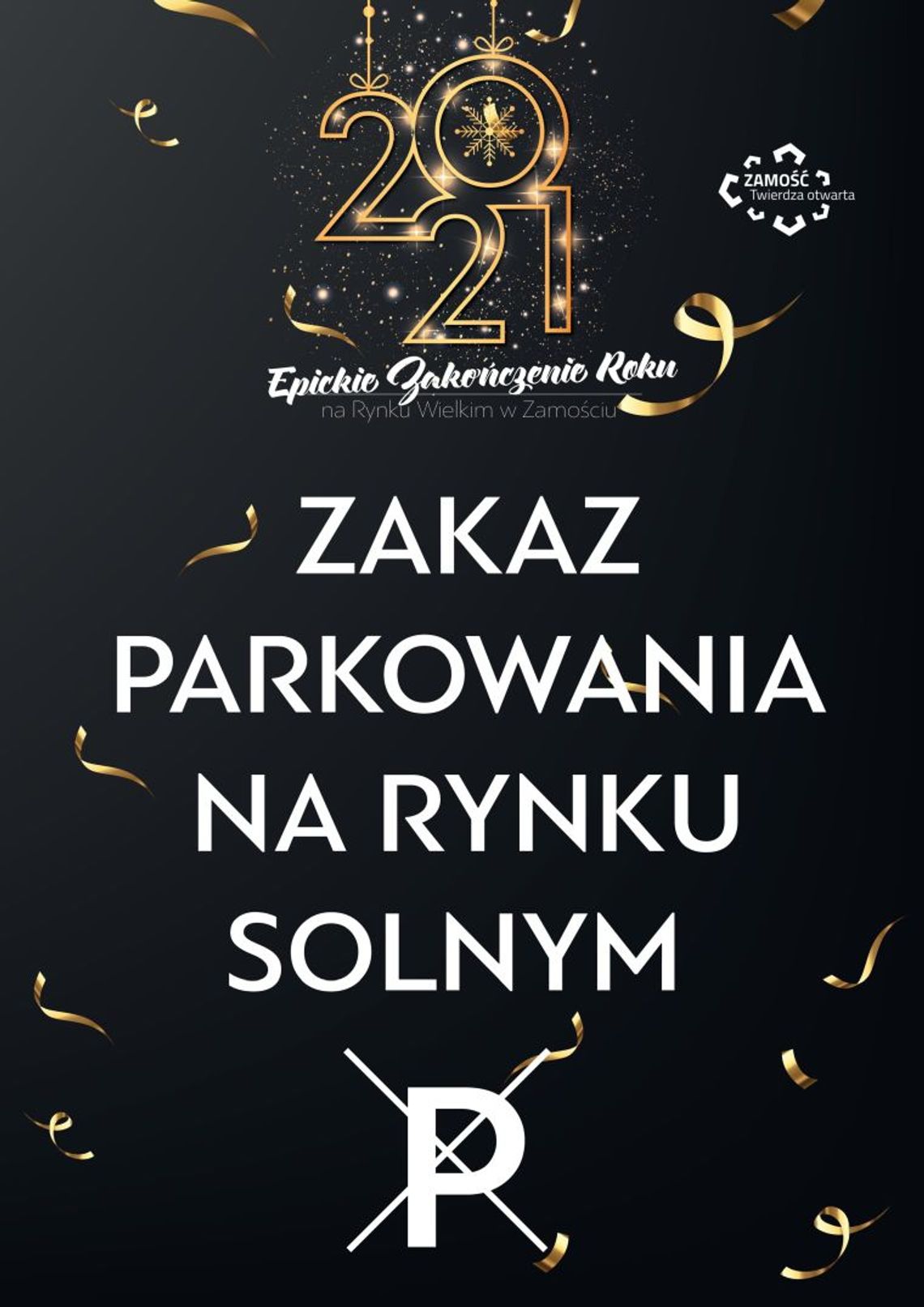 Czasowy zakaz parkowania na Rynku Solnym 