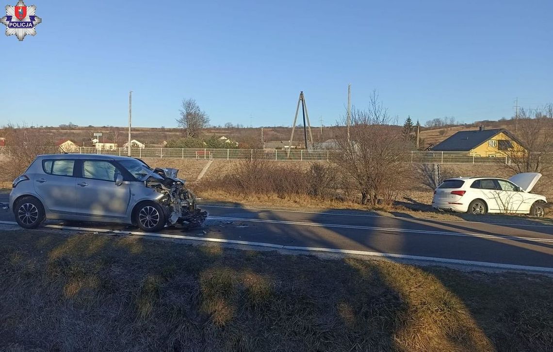 Czołowe zderzenie w Żurawnicy