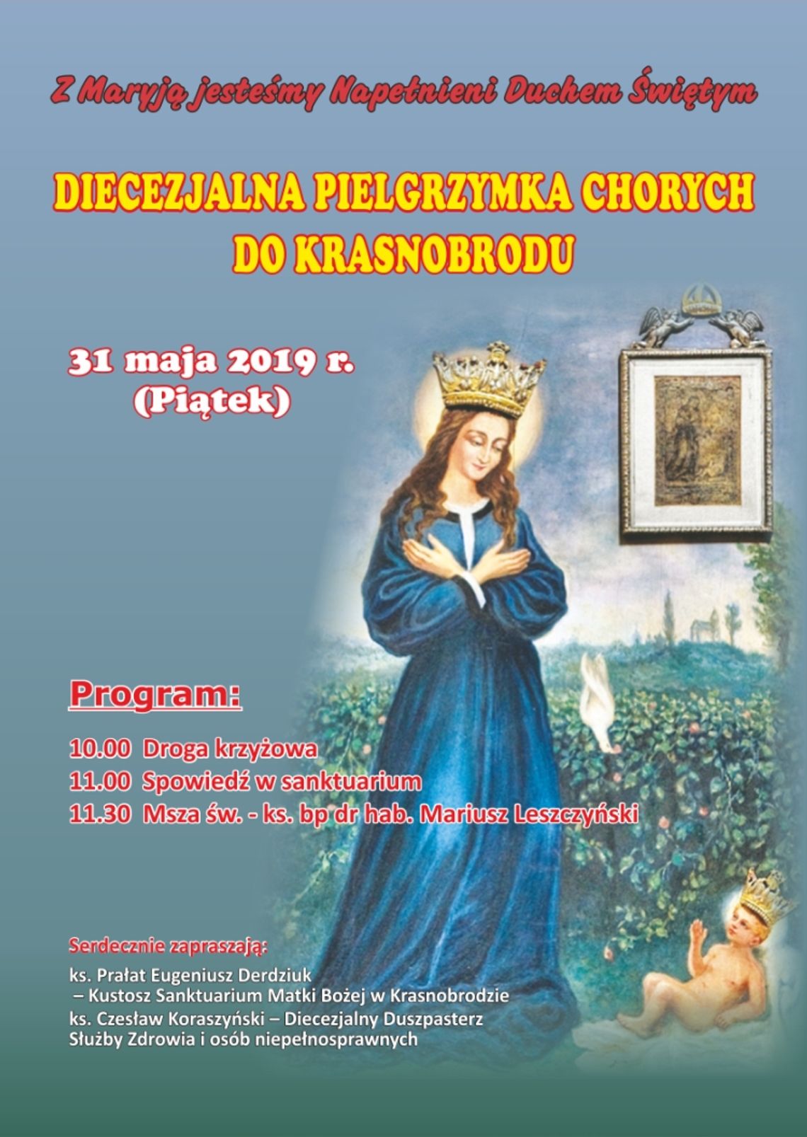 Diecezjalna Pieglrzymka Chorych 2019