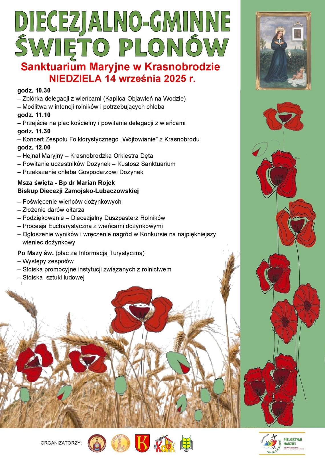 Diecezjalne dożynki w Krasnobrodzie