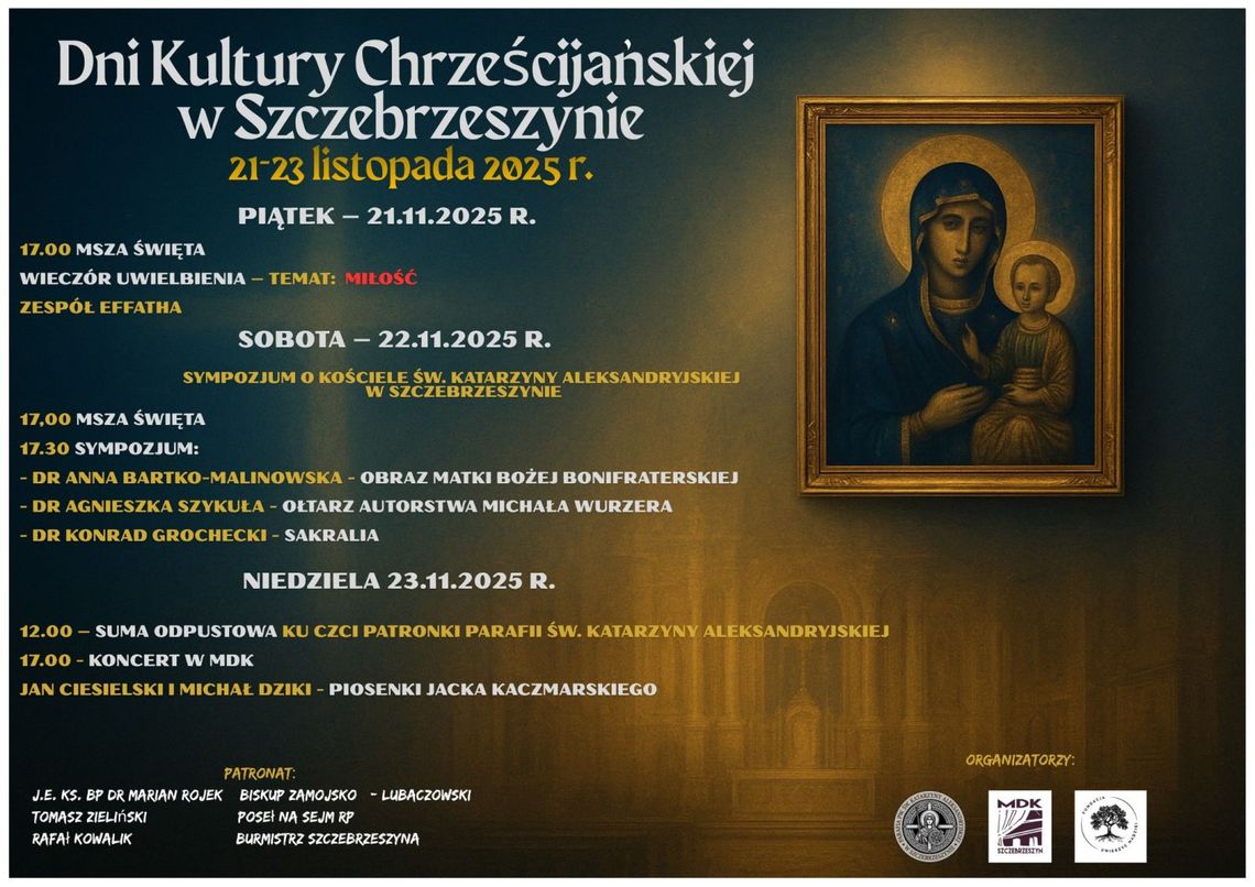 Dni Kultury Chrześcijańskiej w Szczebrzeszynie Dni Kultury Chrześcijańskiej w Szczebrzeszynie