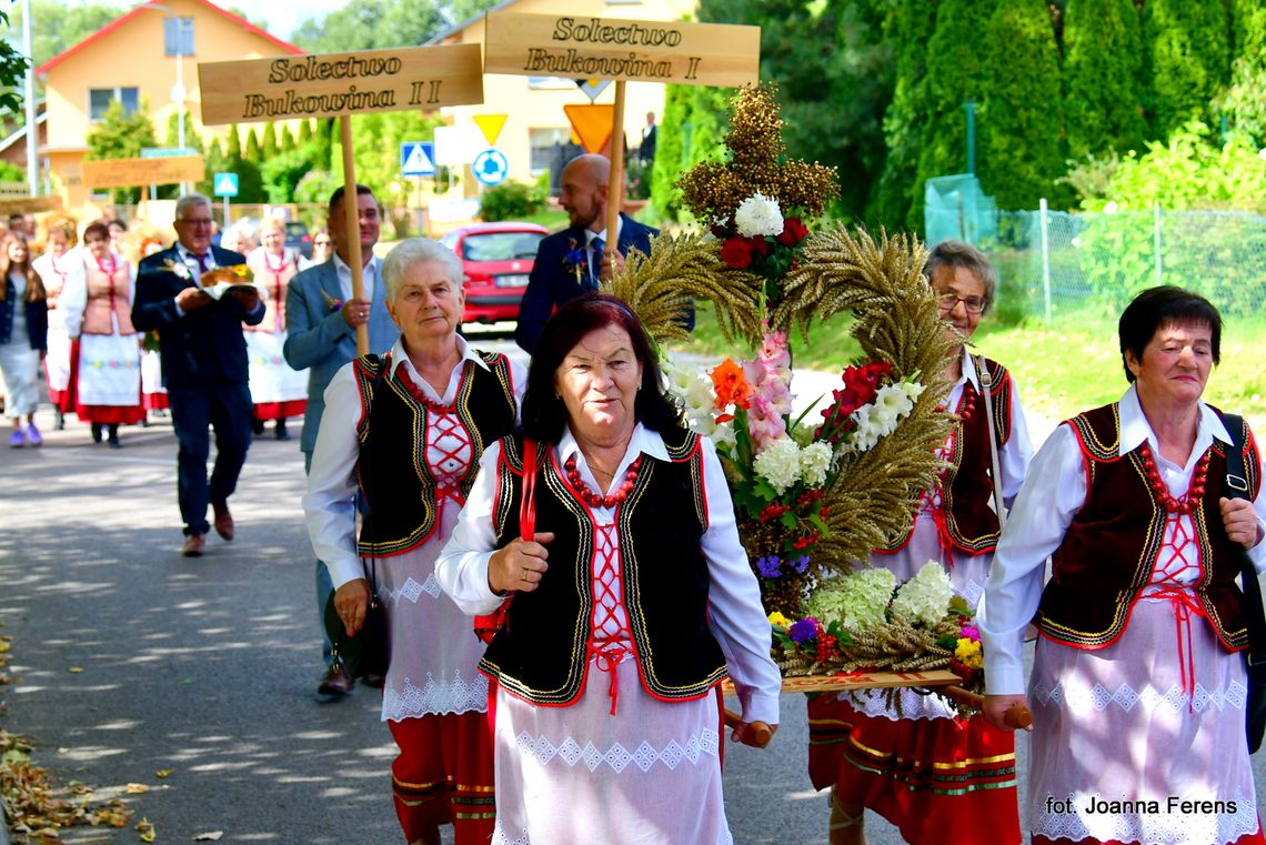 Dożynkowe świętowanie w gminie Biszcza