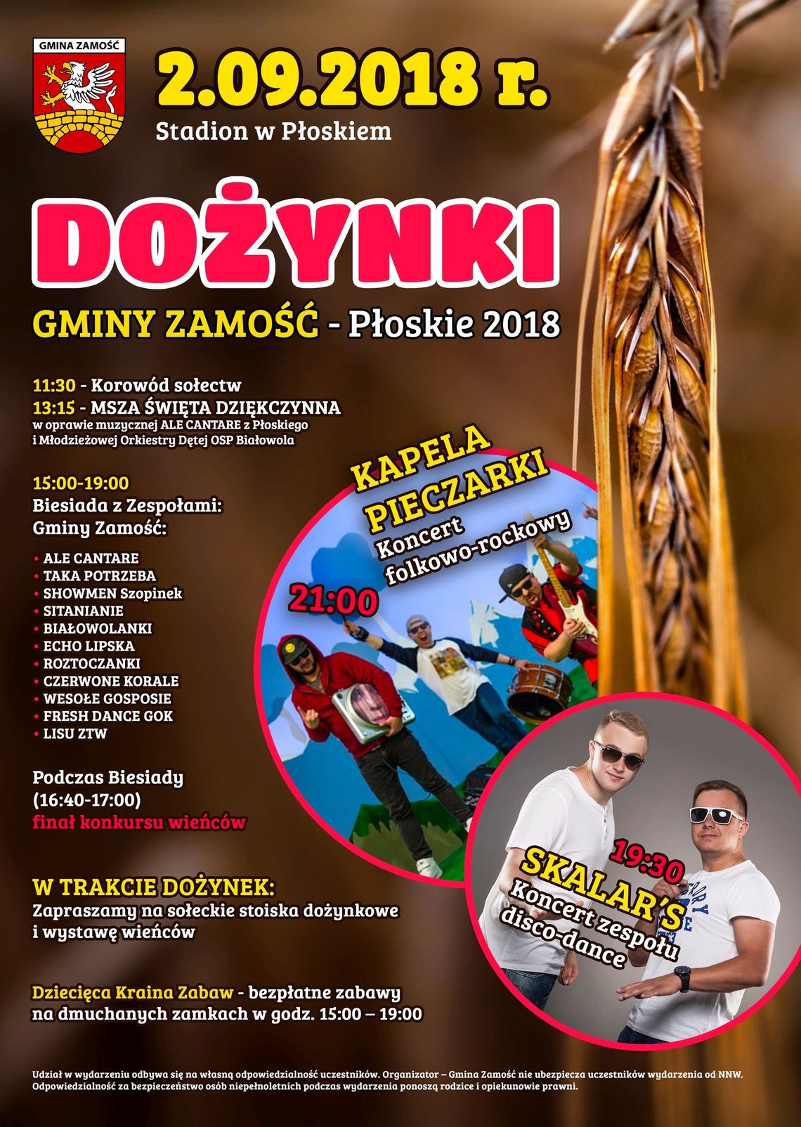 Dożynki Gminy Zamość