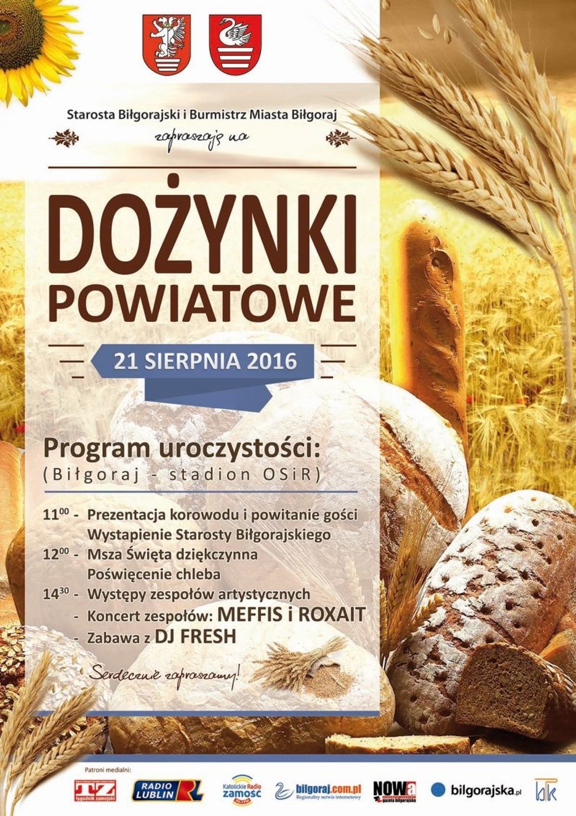 Dożynki Powiatu Biłgorajskiego