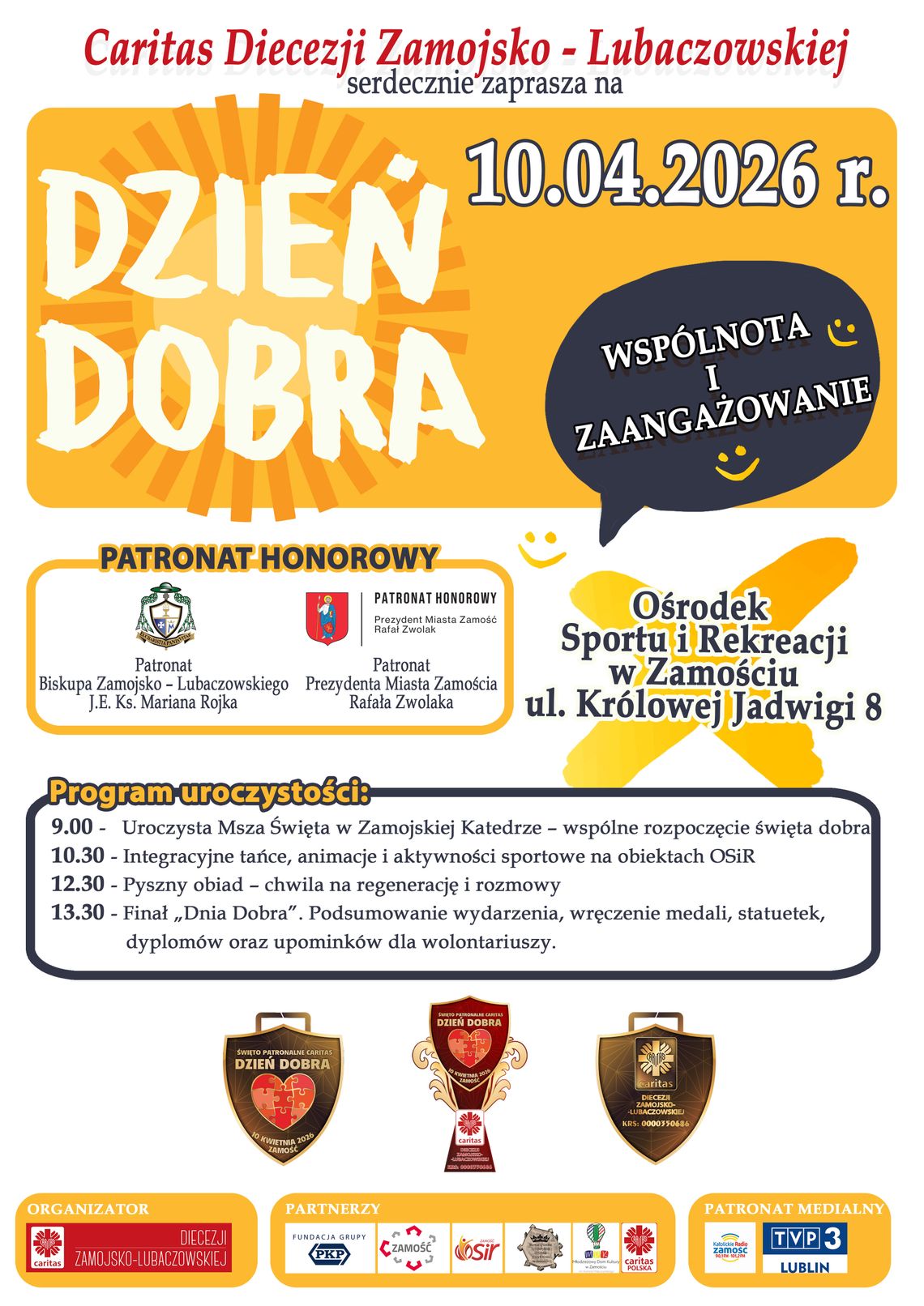 Dzień Dobra Caritas 2026 w diecezji zamojsko-lubaczowskiej Dzień Dobra Caritas 2026 w diecezji zamojsko-lubaczowskiej