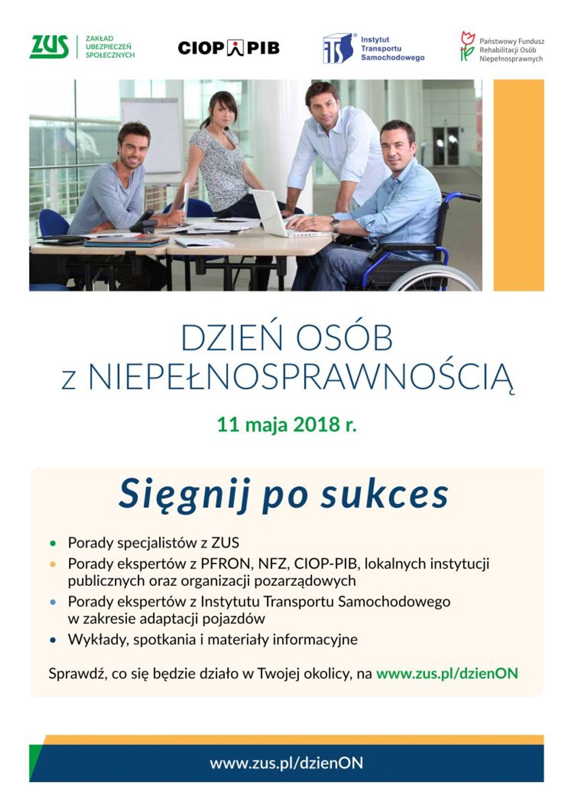 Dzień Osób z Niepełnosprawnością w ZUS