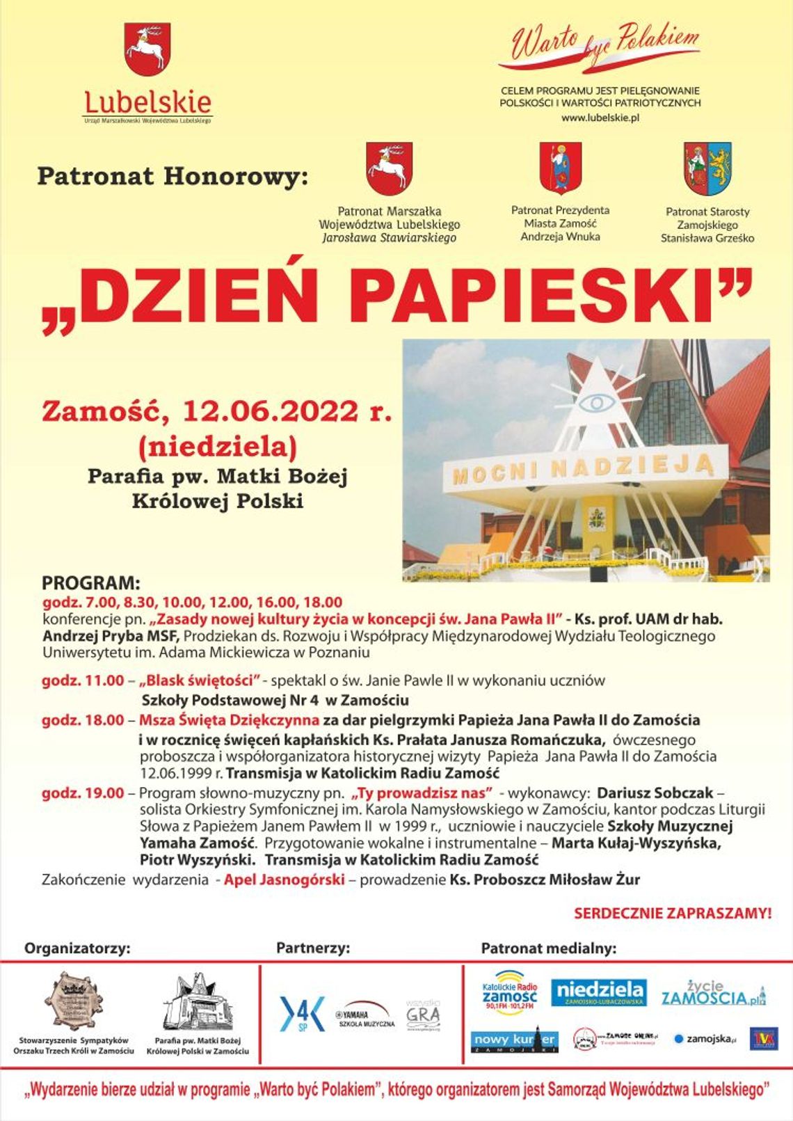Dzień Papieski w Zamościu