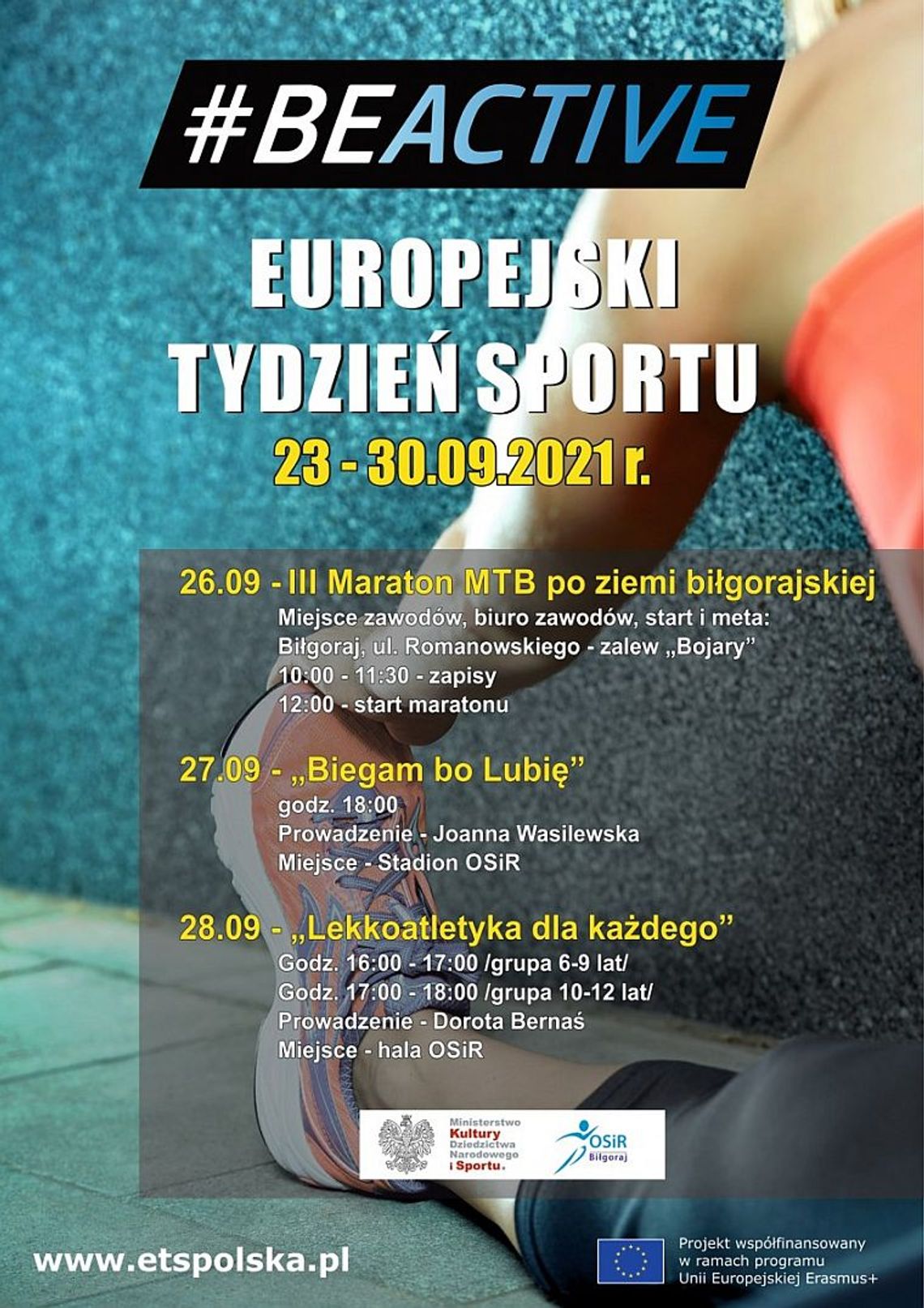 Europejski Tydzień Sportu w Biłgoraju 
