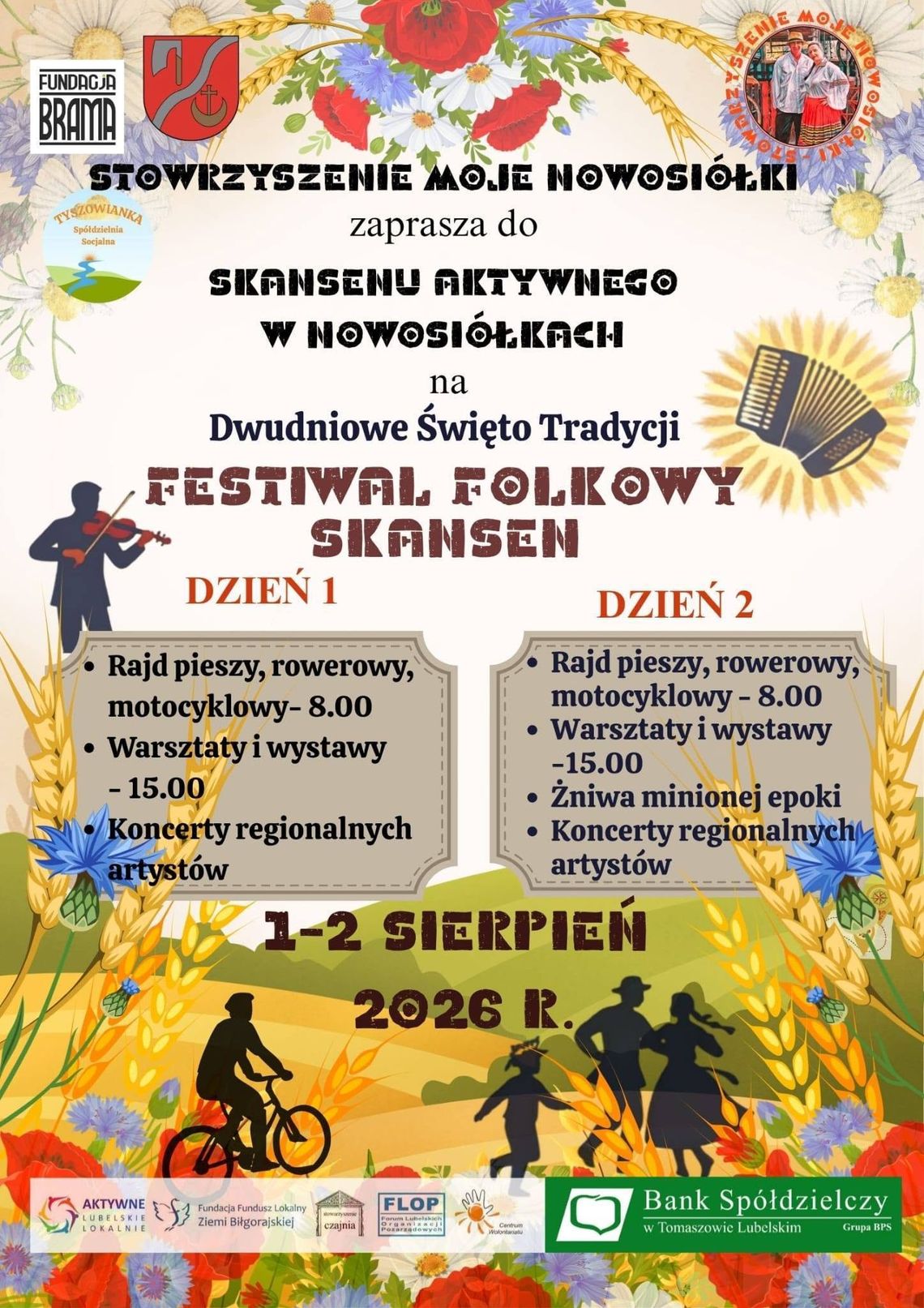 Festiwal Folkowy w Nowosiółkach Festiwal Folkowy w Nowosiółkach