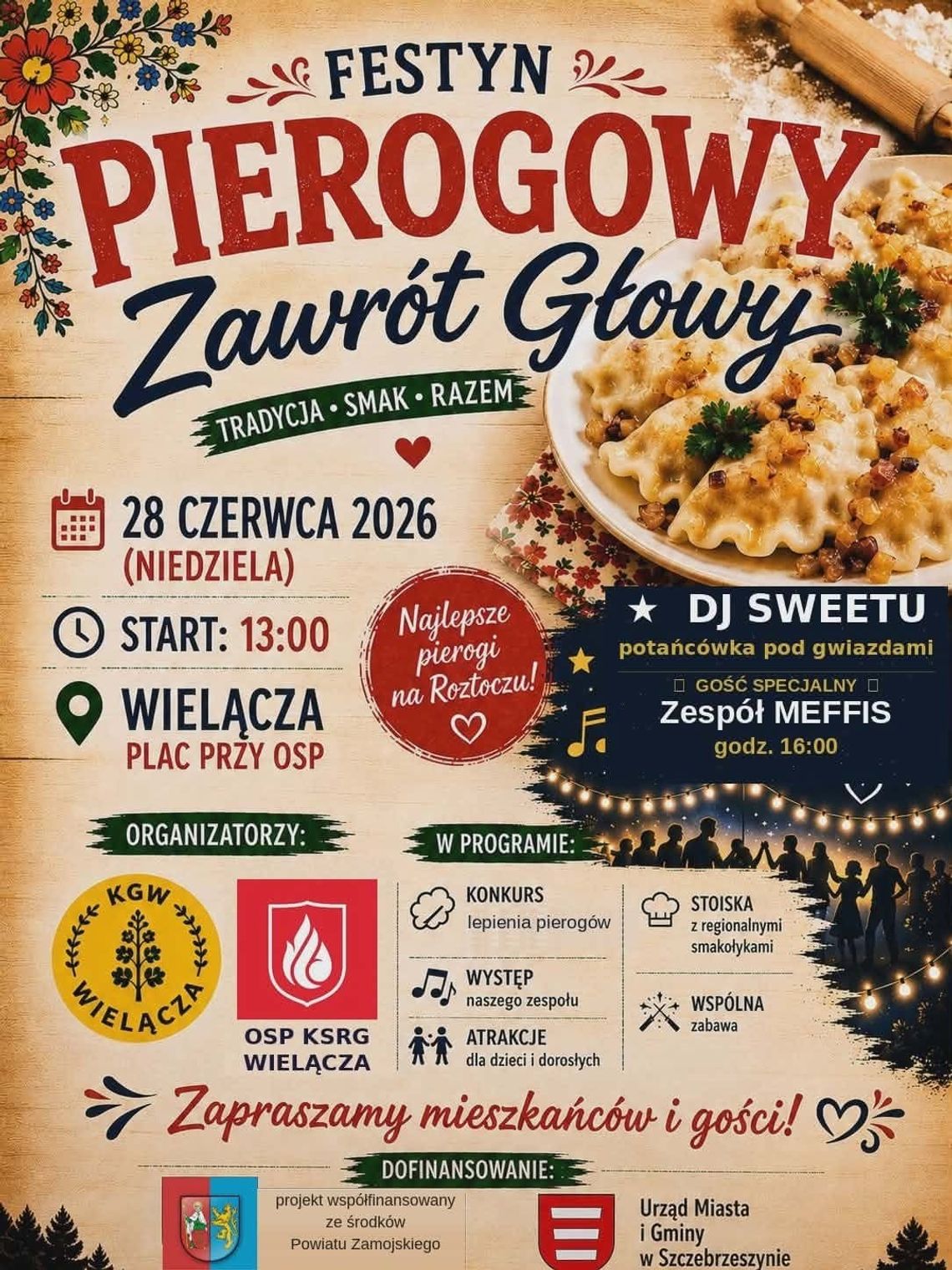 Festyn „Pierogowy Zawrót Głowy” Festyn „Pierogowy Zawrót Głowy”