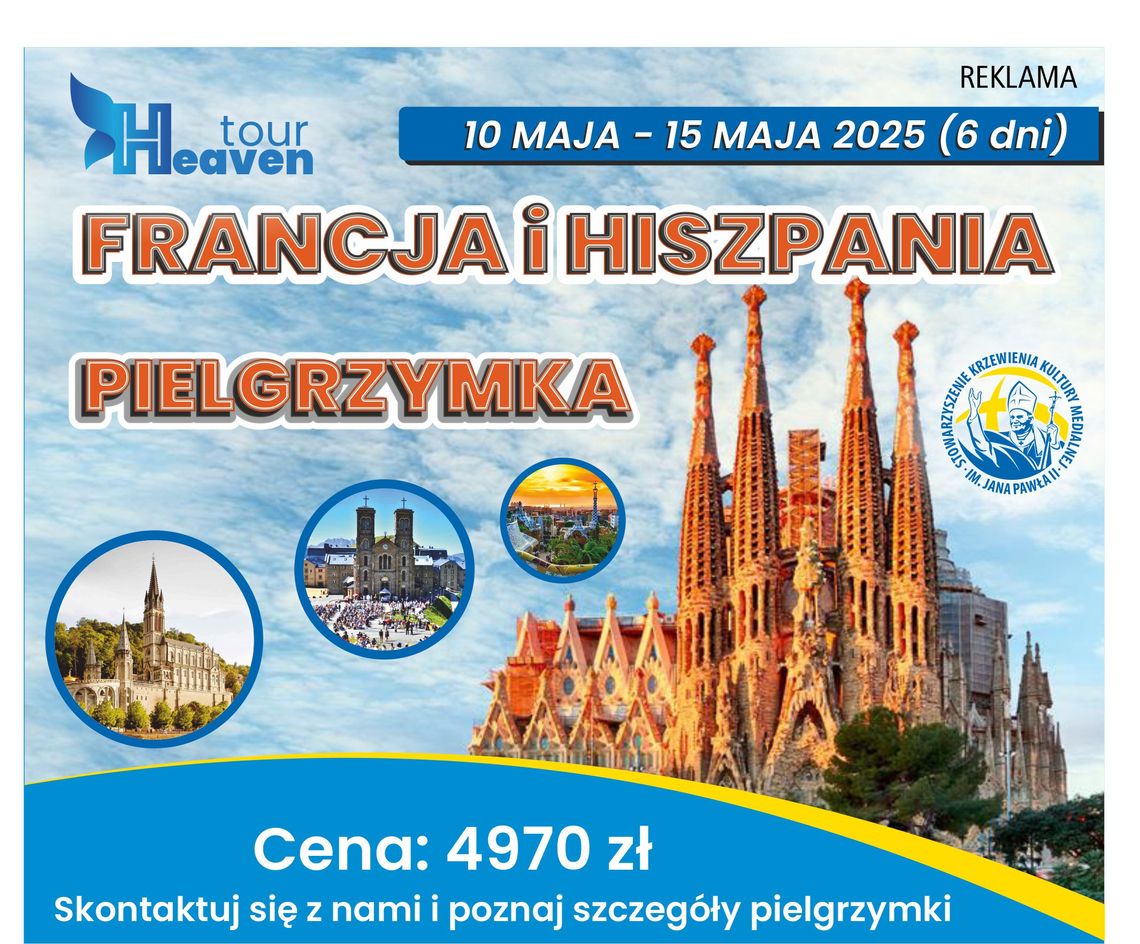 Francja i Hiszpania 10-15.05.2025 r.