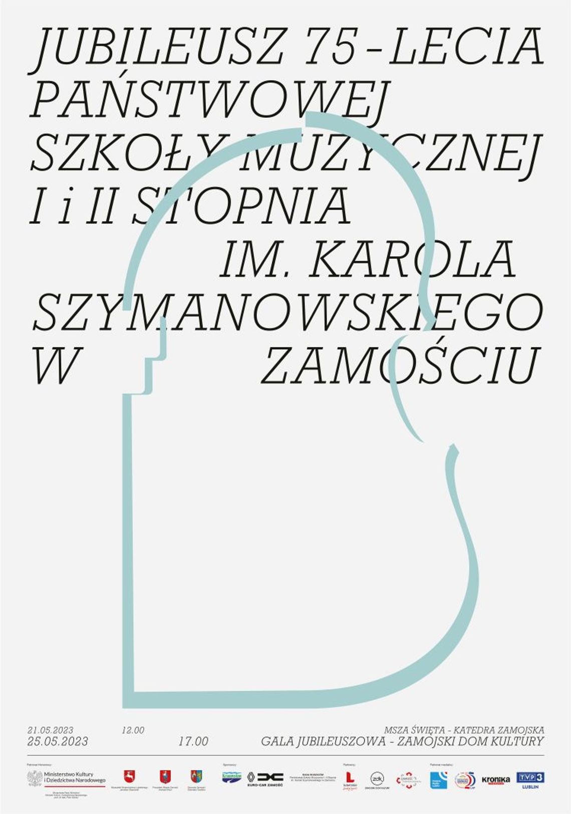 Gala z okazji Jubileuszu 75 -  lecia Państwowej Szkoły Muzycznej I i II stopnia im. Karola Szymanowskiego w Zamościu