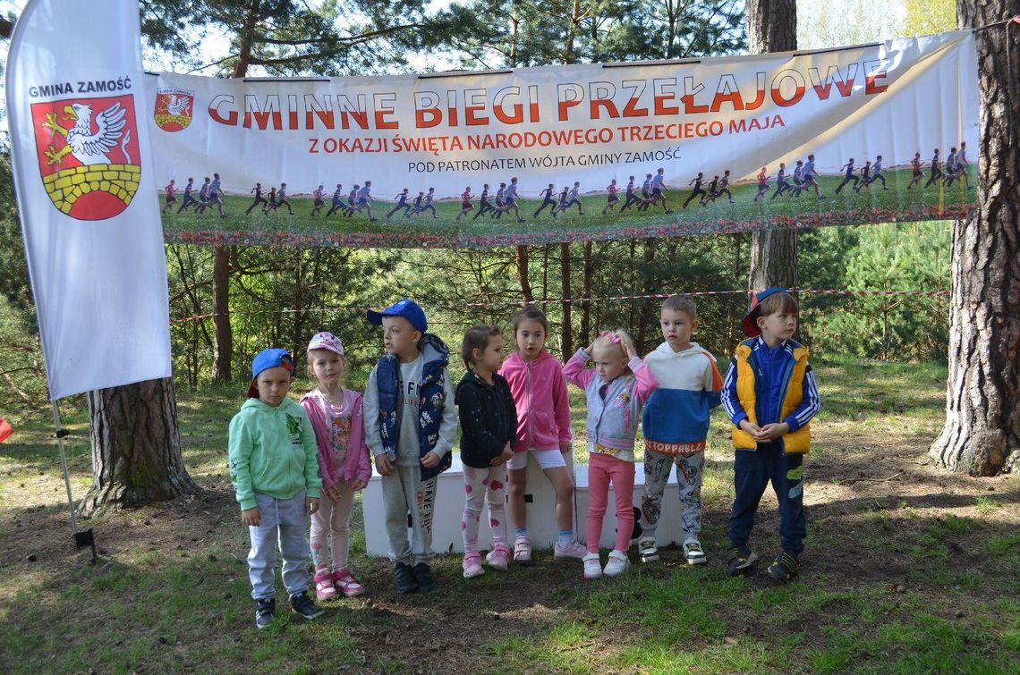 Gminne Biegi Przełajowe z okazji Narodowego Święta Trzeciego Maja