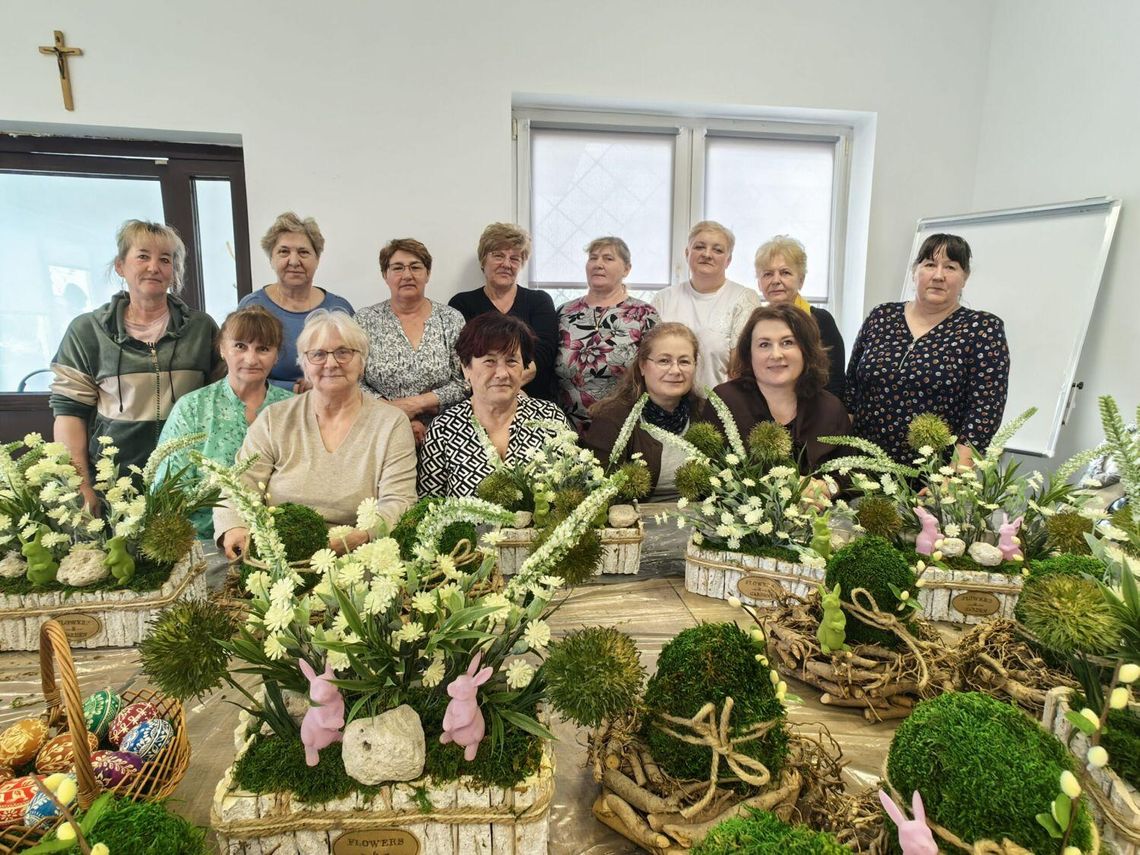 Gminne warsztaty Wielkanocne w Łabuniach