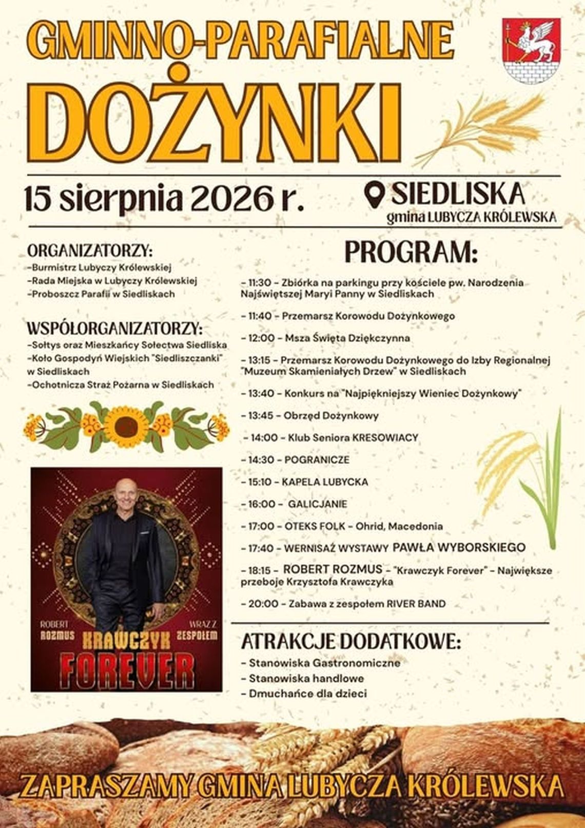 Gminno - Parafialne Dożynki w Siedliskach