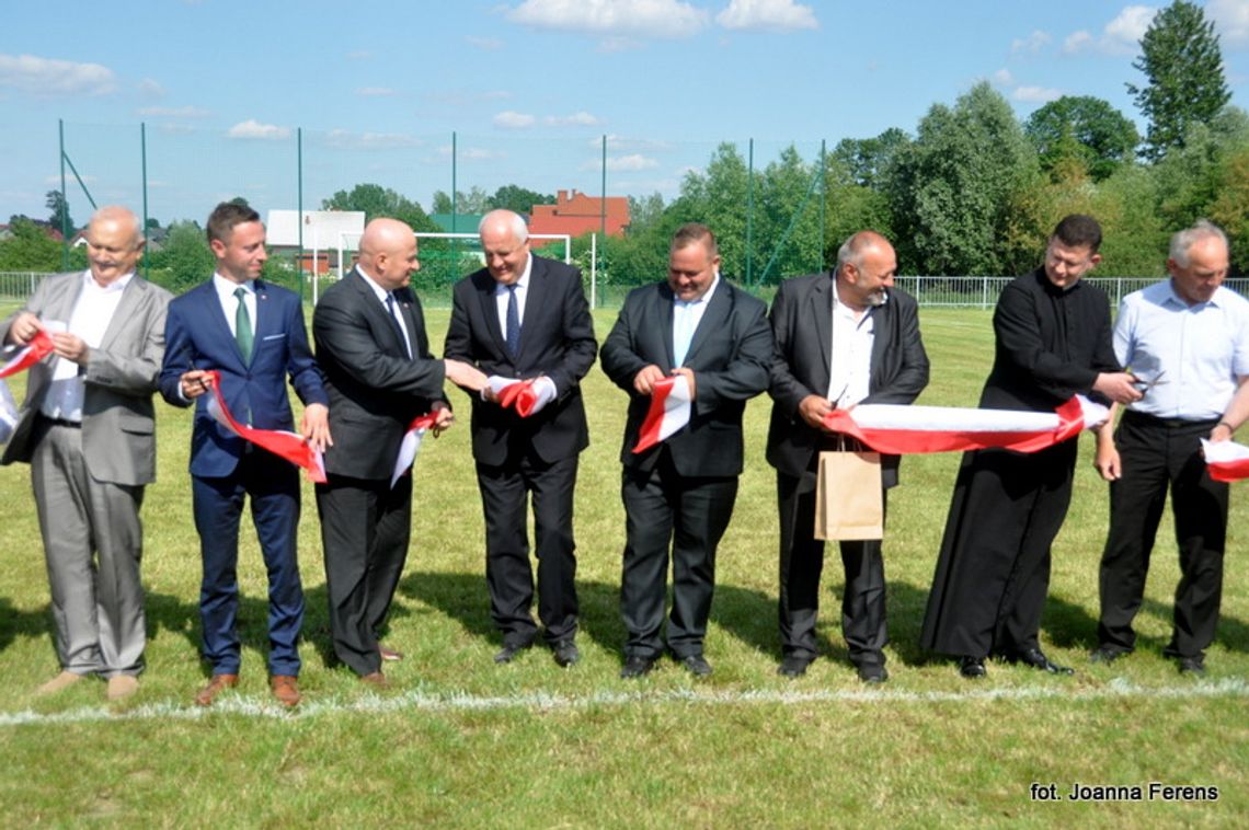 Gminy Tarnogród i Łukowa mają nowe boiska