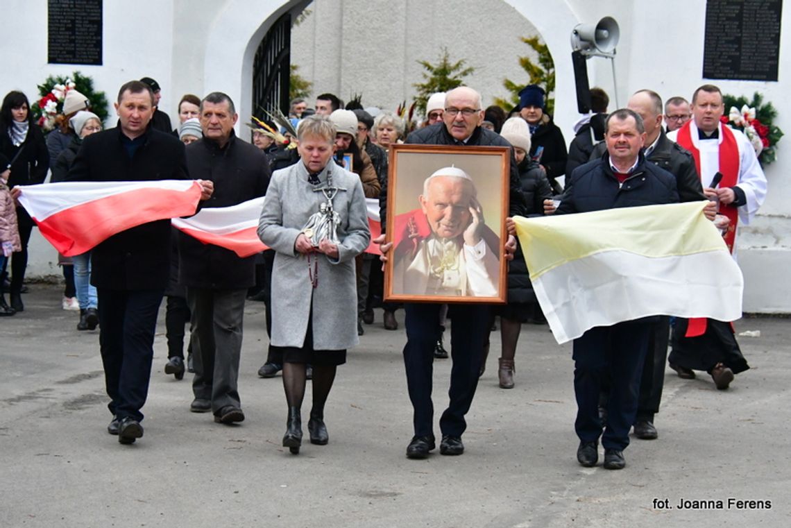 Goraj. Marsz w obronie św. Jana Pawła II