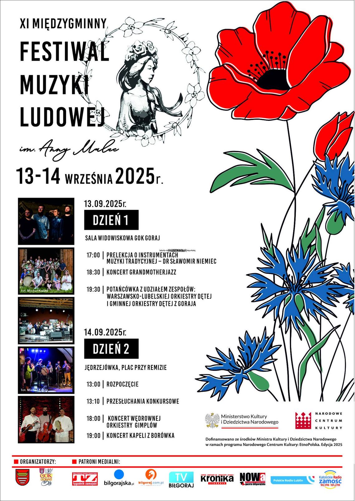 Goraj. XI Międzygminny Festiwal Muzyki Ludowej im. Anny Malec