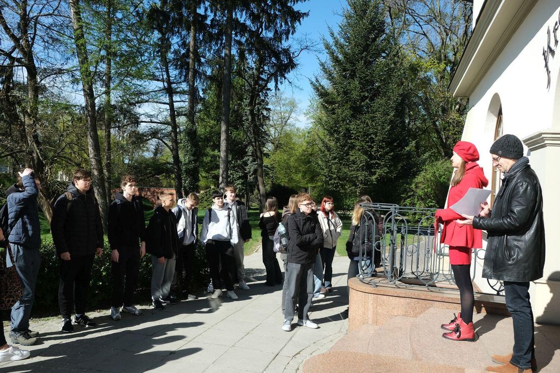 Gra miejska na zamojskiej starówce dla uczniów III LO