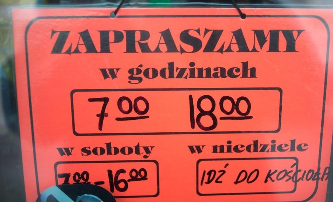 Handel w niedzielę?