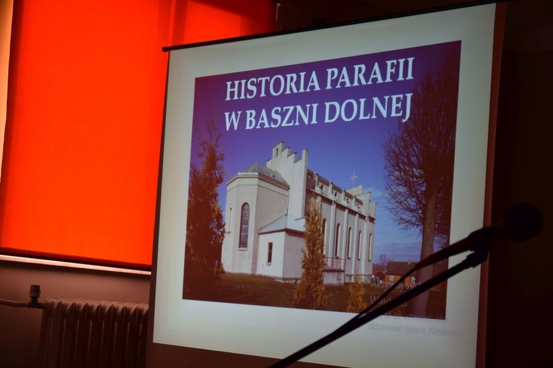 Historia parafii w Baszni Dolnej