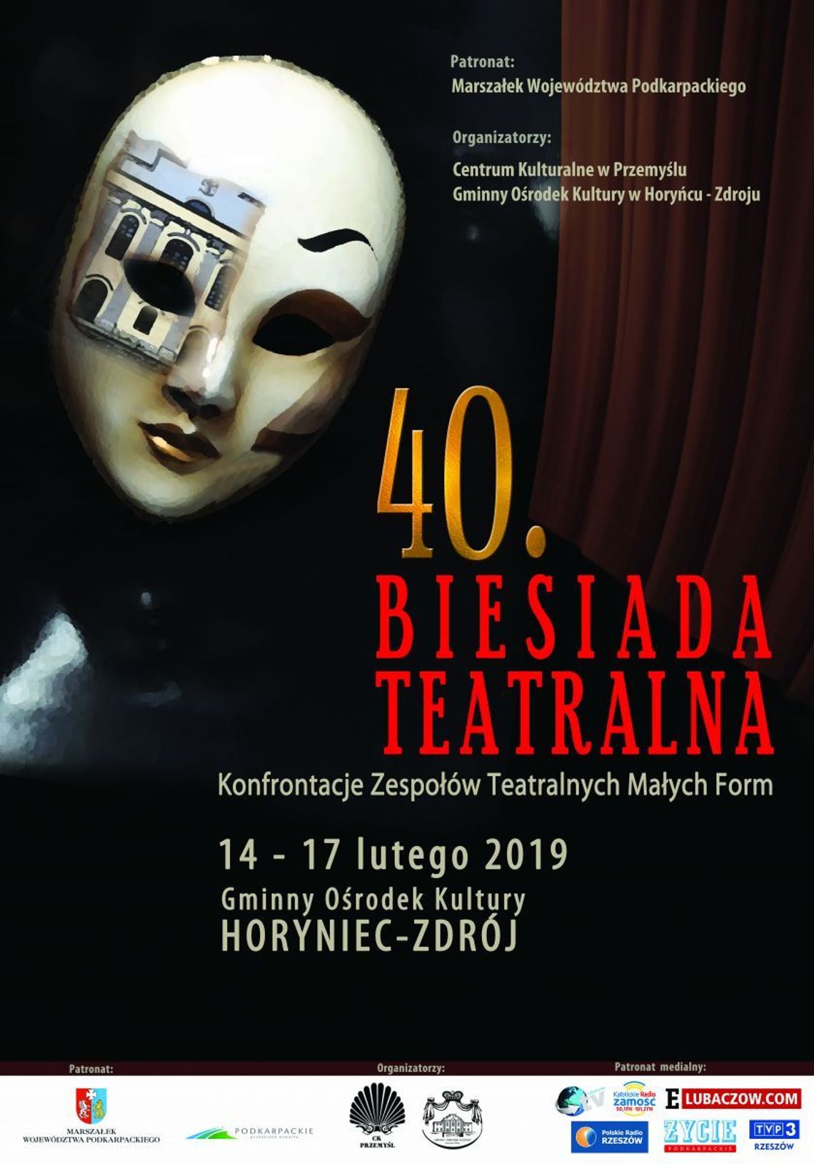 Horyniec - Zdrój. 40. Biesiada Teatralna - Konfrontacje Zespołów Teatralnych Małych Form