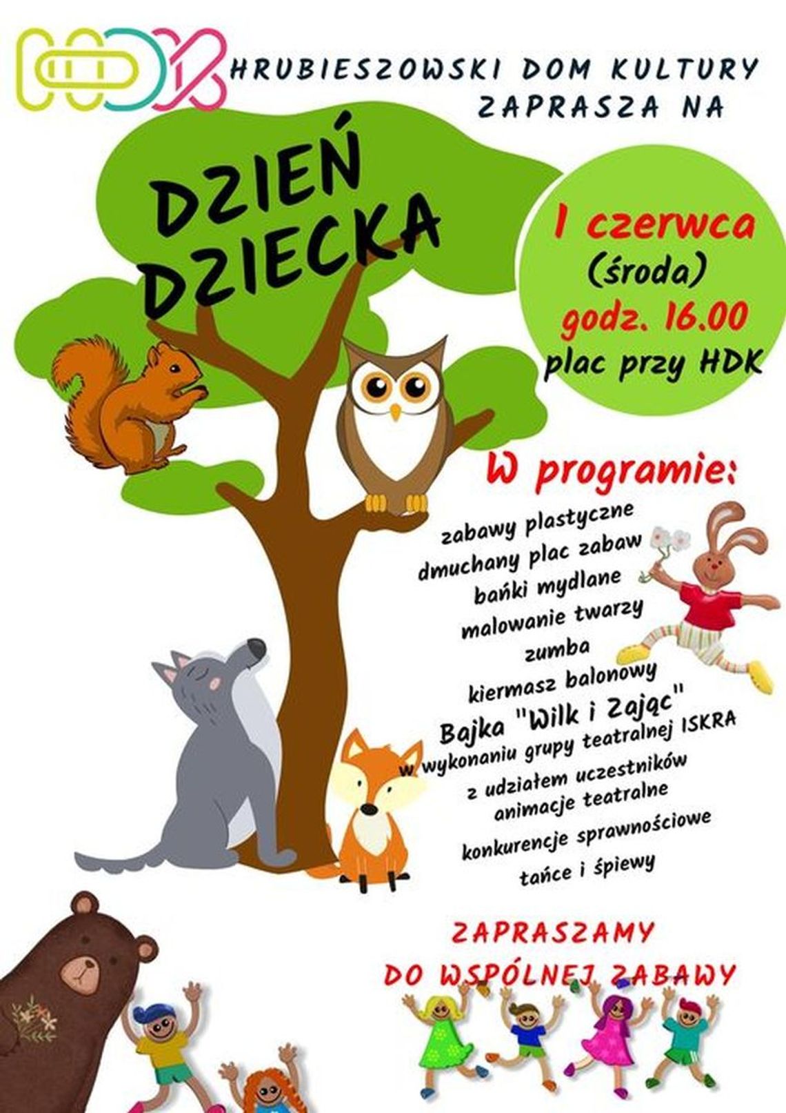 Hrubieszów zaprasza na festyn z okazji Dnia Dziecka
