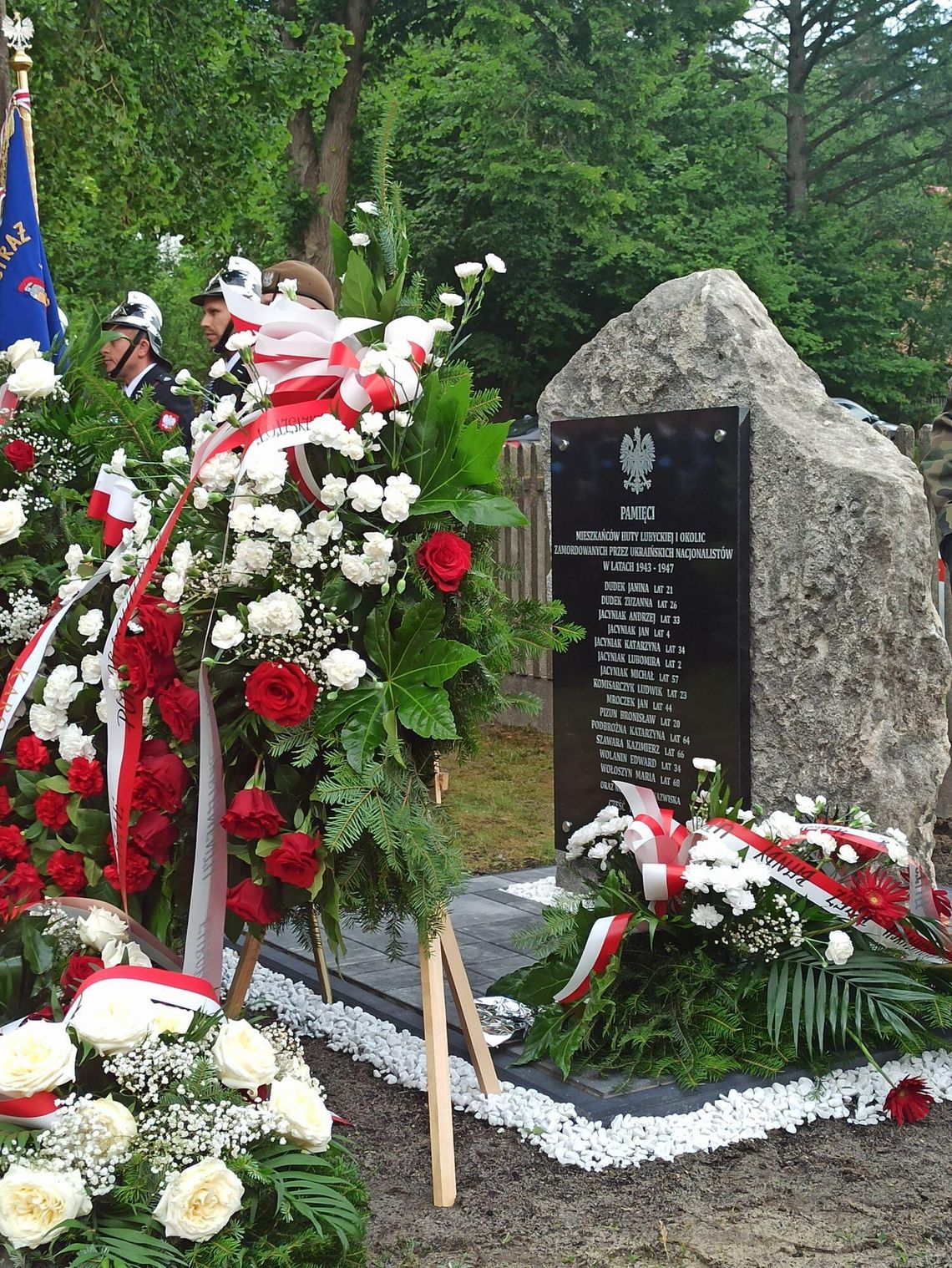Huta Lubycka: Pamięci ofiar zbrodni UPA Huta Lubycka: Pamięci ofiar zbrodni UPA