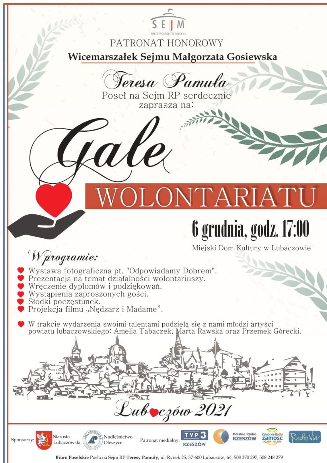  I Gala Wolontariatu w Lubaczowie
