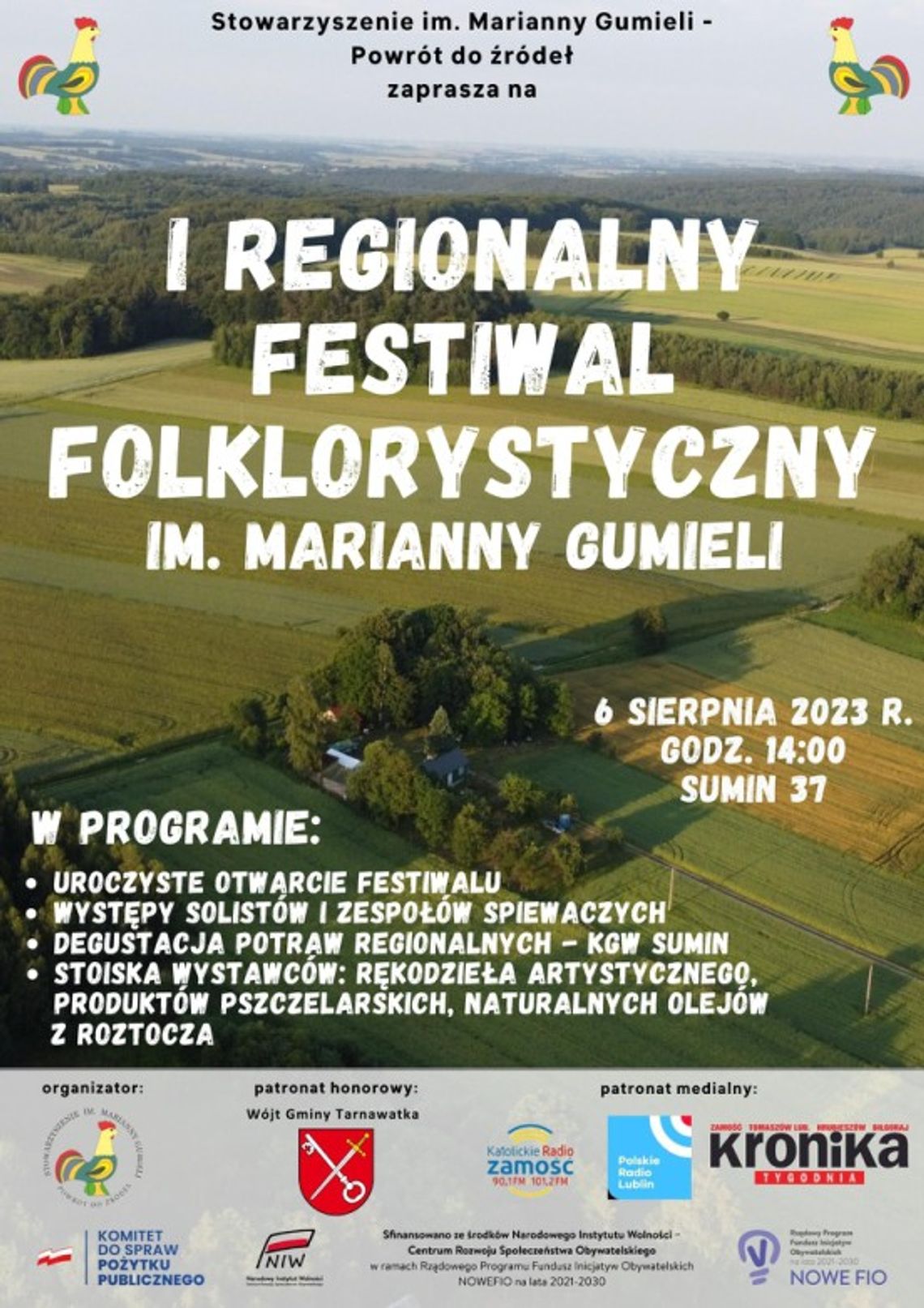 I Regionalny Festiwal Folklorystyczny im. Marianny Gumieli w Suminie