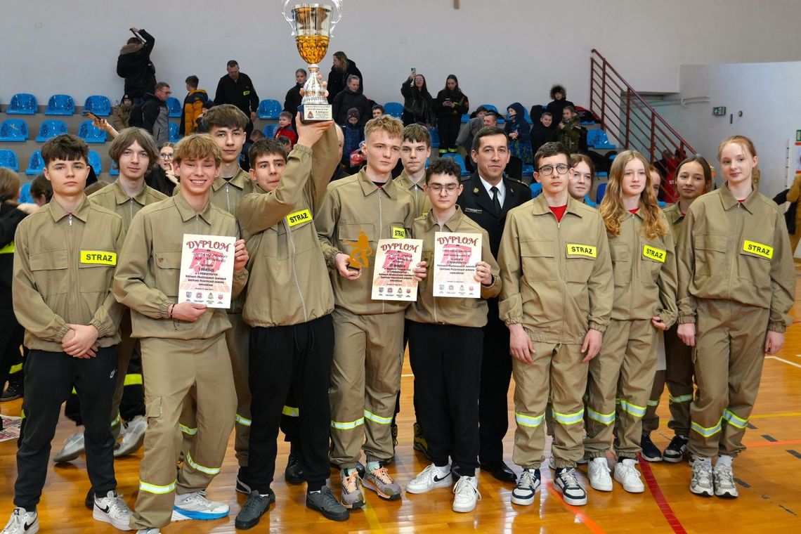 II Powiatowe Halowe Młodzieżowe Zawody Sportowo Pożarnicze