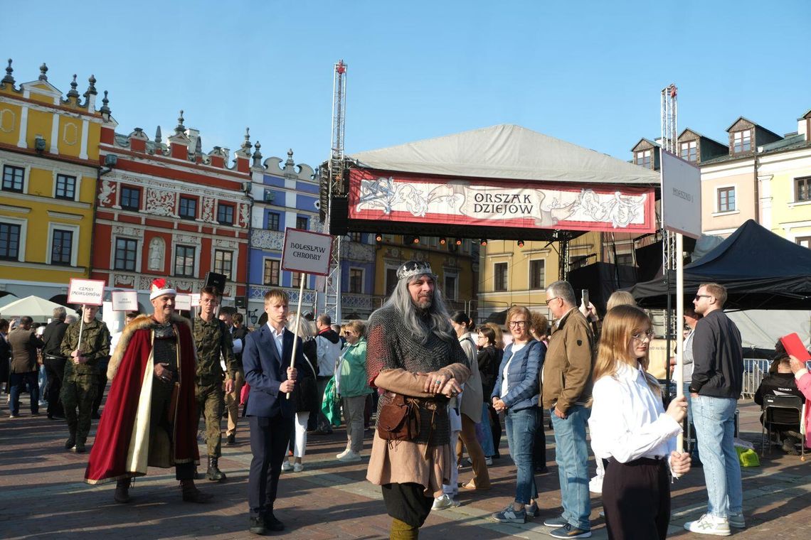 II Zamojski Orszak Dziejów przeszedł przez Stare Miasto