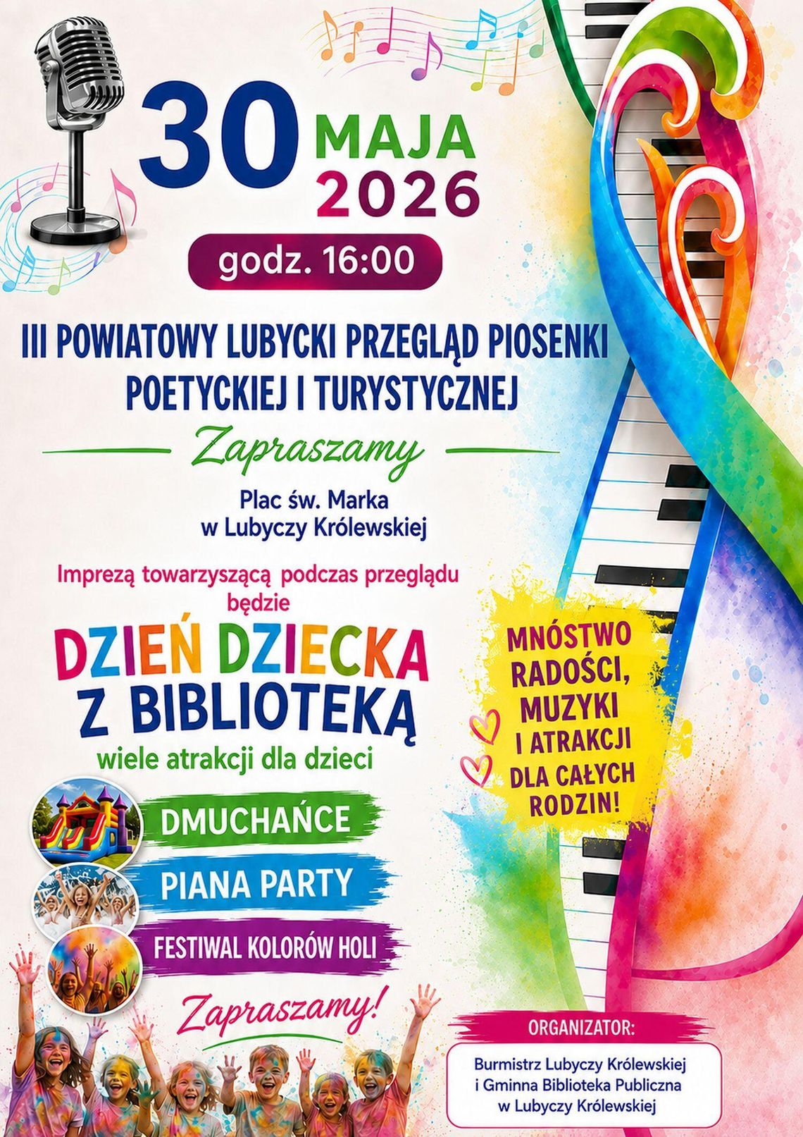III Lubycki Przegląd Piosenki Poetyckiej i Turystycznej III Lubycki Przegląd Piosenki Poetyckiej i Turystycznej