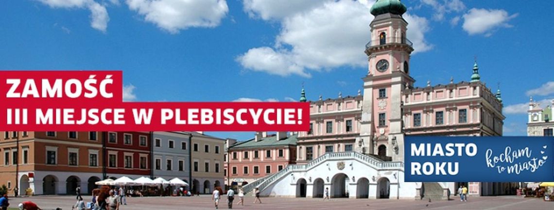 III miejsce w plebiscycie „Kocham to Miasto"