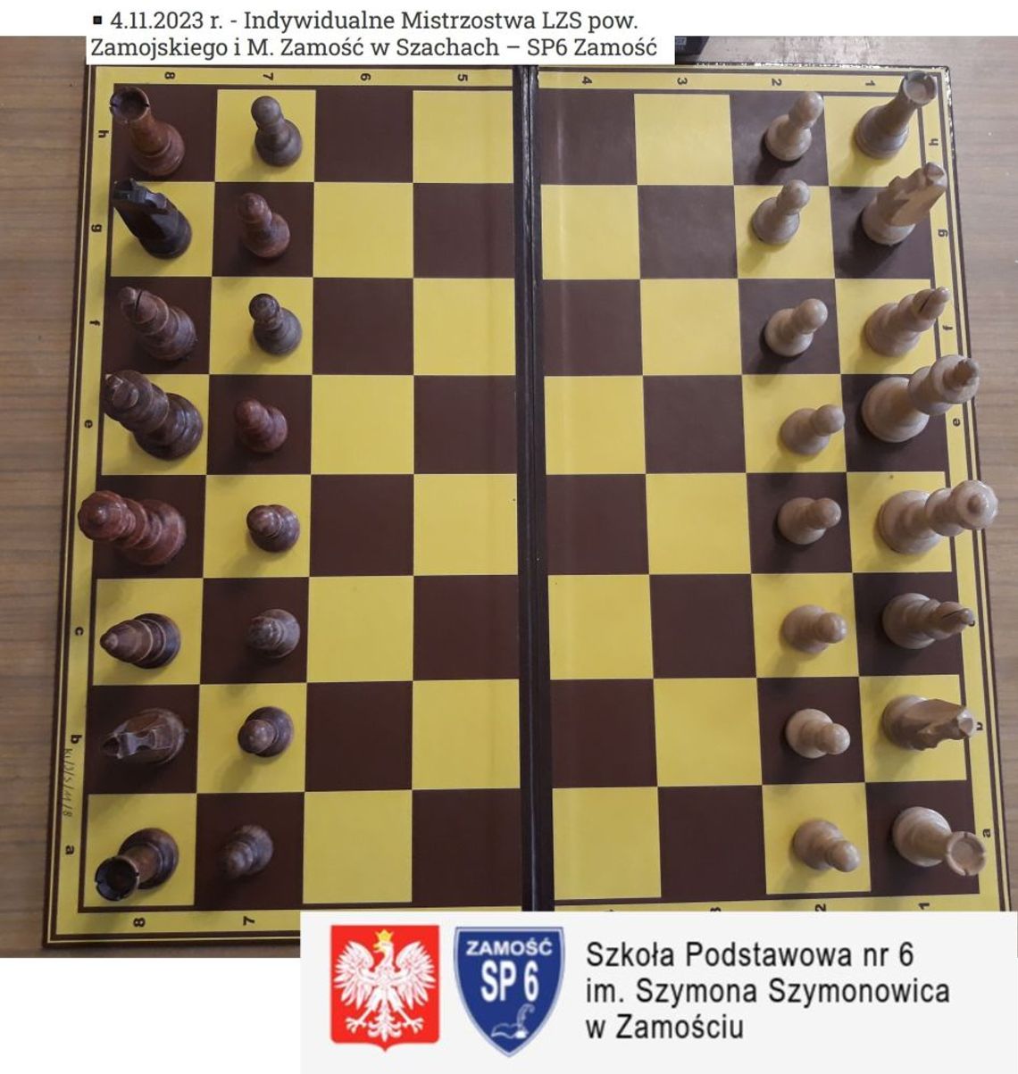 Indywidualne Mistrzostwa LZS Miasta Zamość w szachach - „DLA NIEPODLEGŁOŚCI”