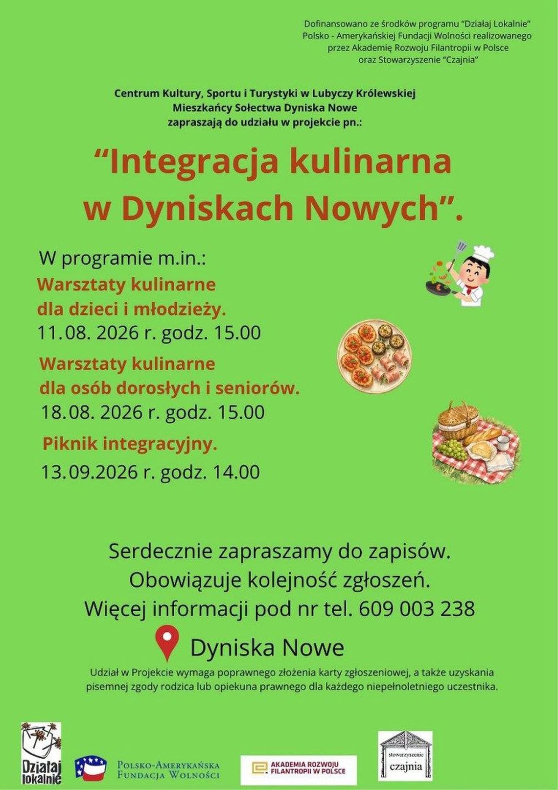 Integracja kulinarna w Dyniskach