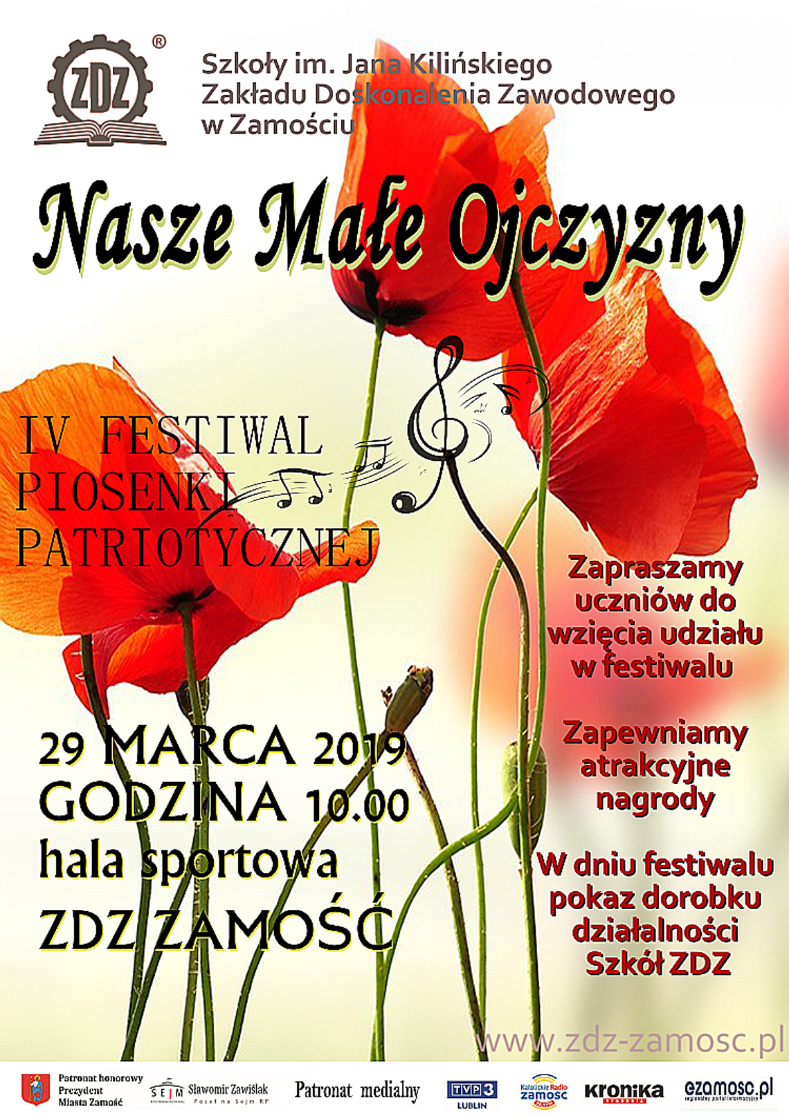 IV Festiwal Piosenki Patriotycznej „Nasze Małe Ojczyzny”