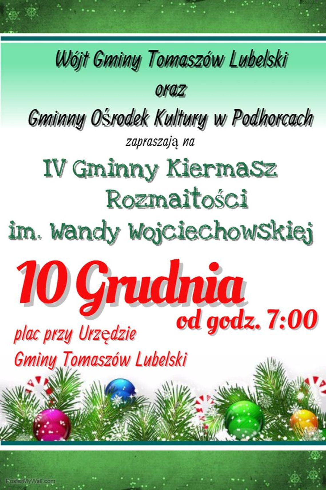 IV Gminny Kiermasz Rozmaitości 