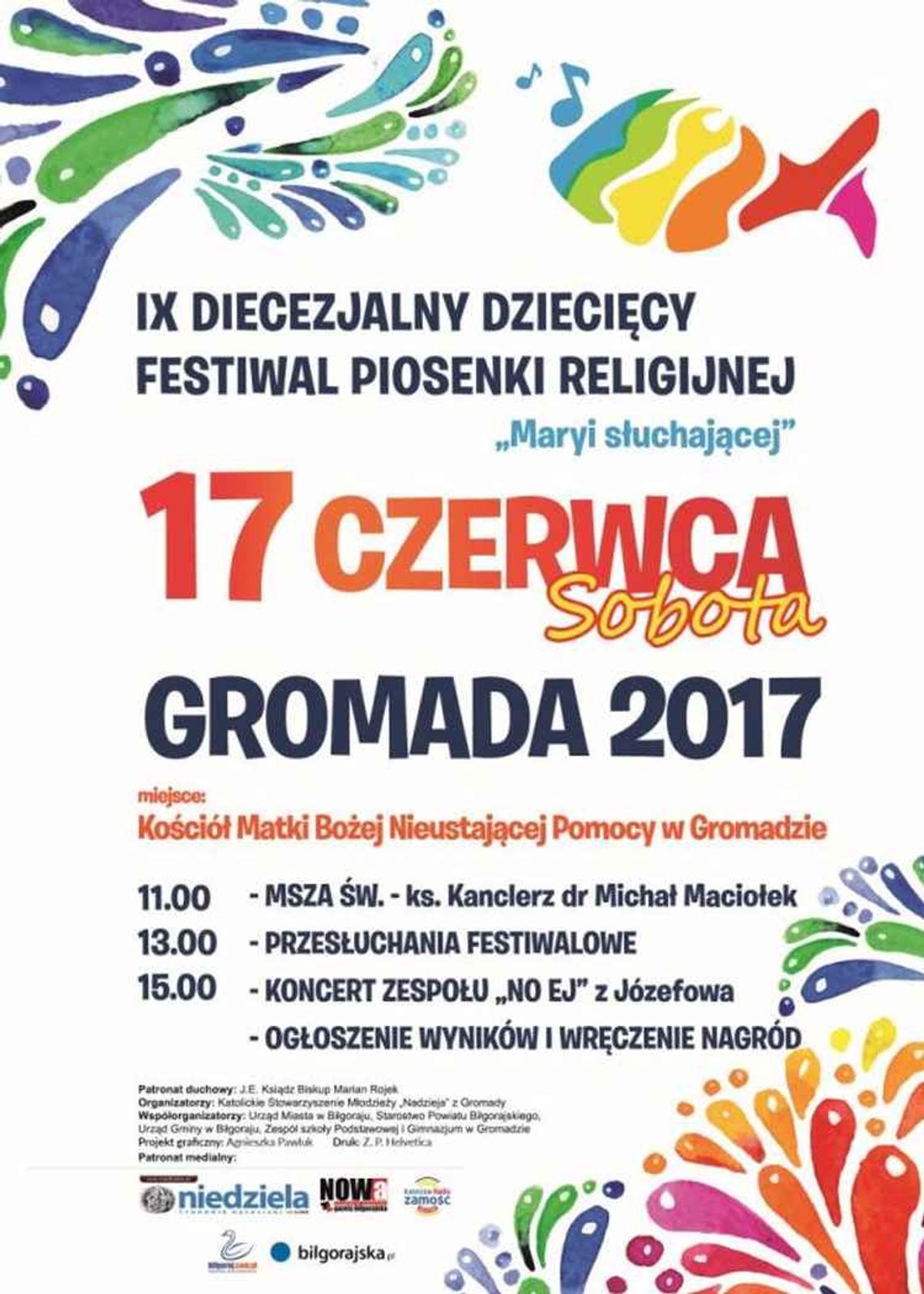 IX Diecezjalny Dziecięcy Festiwal Piosenki Religijnej