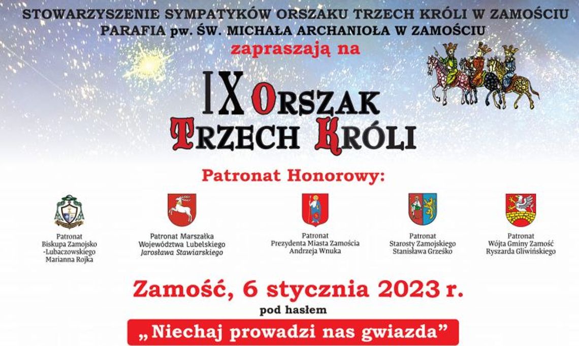 IX Orszak Trzech Króli w Zamościu