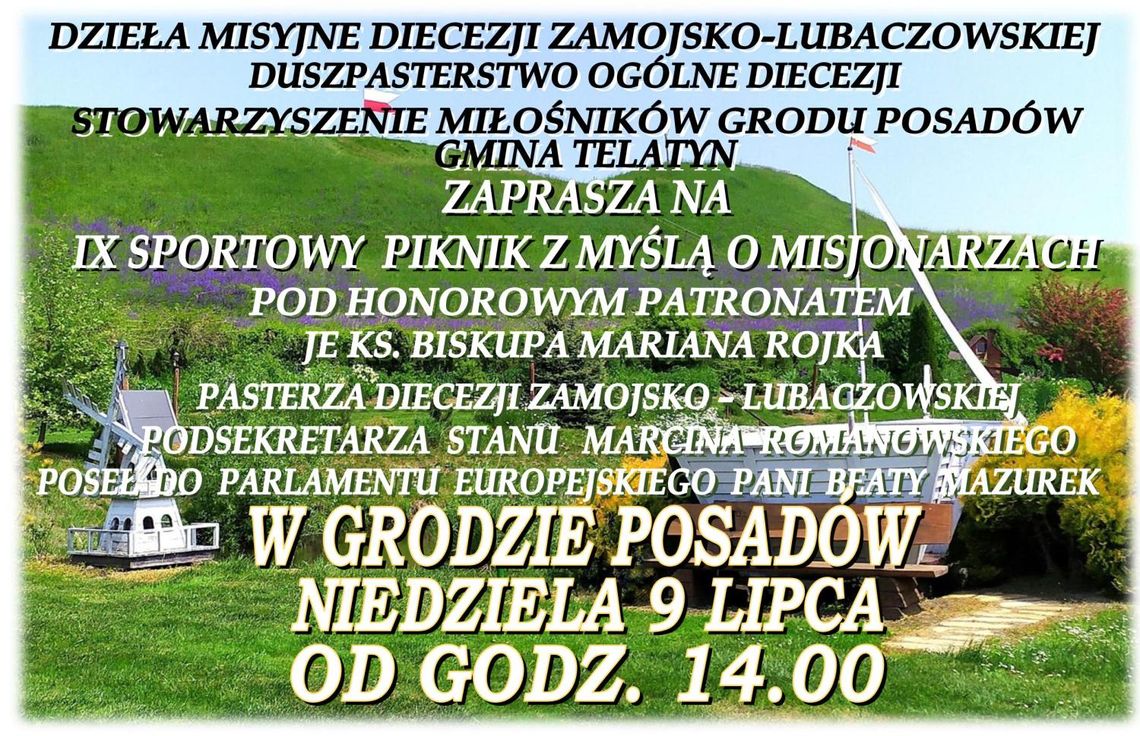 IX Rodzinny Piknik z Myślą o Misjonarzach w Grodzie Posadów