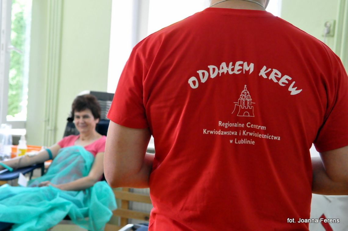 Jesienna akcja poboru krwi w Majdanie Starym