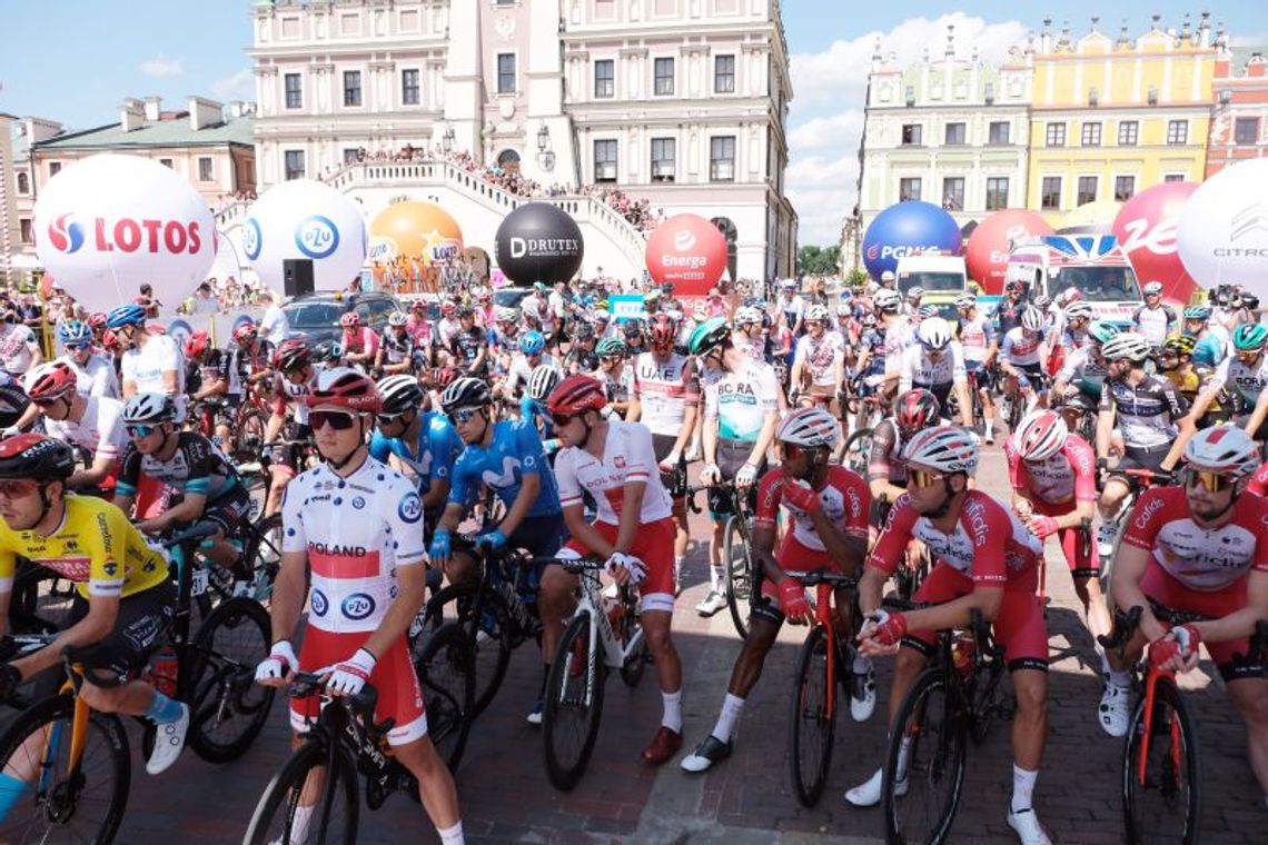 Joao Almeida najlepszy na 2. etapie Tour de Pologne z Zamościa do Przemyśla