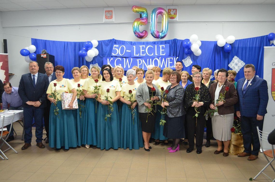 Jubileusz 50 lecia Koła Gospodyń Wiejskich w Pniówku