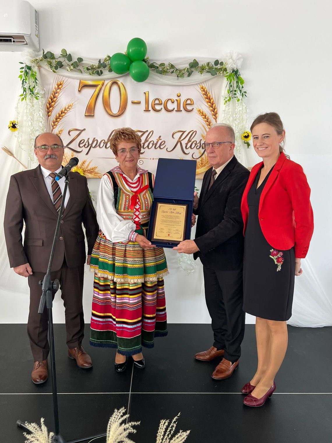 Jubileusz 70-lecia zespołu "Złote Kłosy" Jubileusz 70-lecia zespołu "Złote Kłosy"